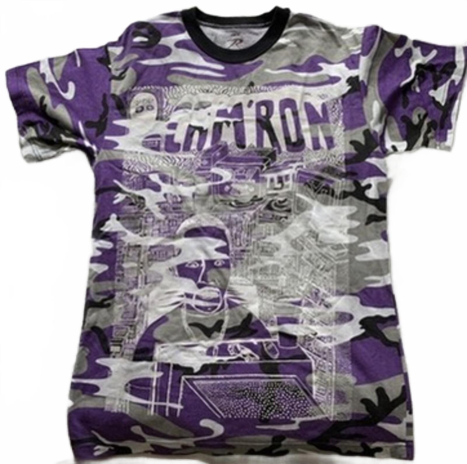 Dertbag Dertbag x Cam'Ron Puters' Putin' Purple Camo T-Shirt Size M Size US M / EU 48-50 / 2 - 1 Thumbnail
