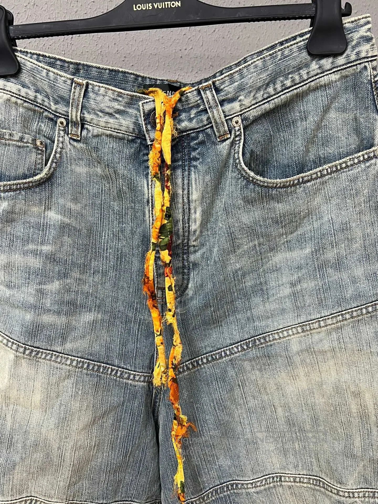 Balenciaga Balenciaga Show Drawstring Jeans. Size 28" / US 6 / IT 42 - 3 Thumbnail