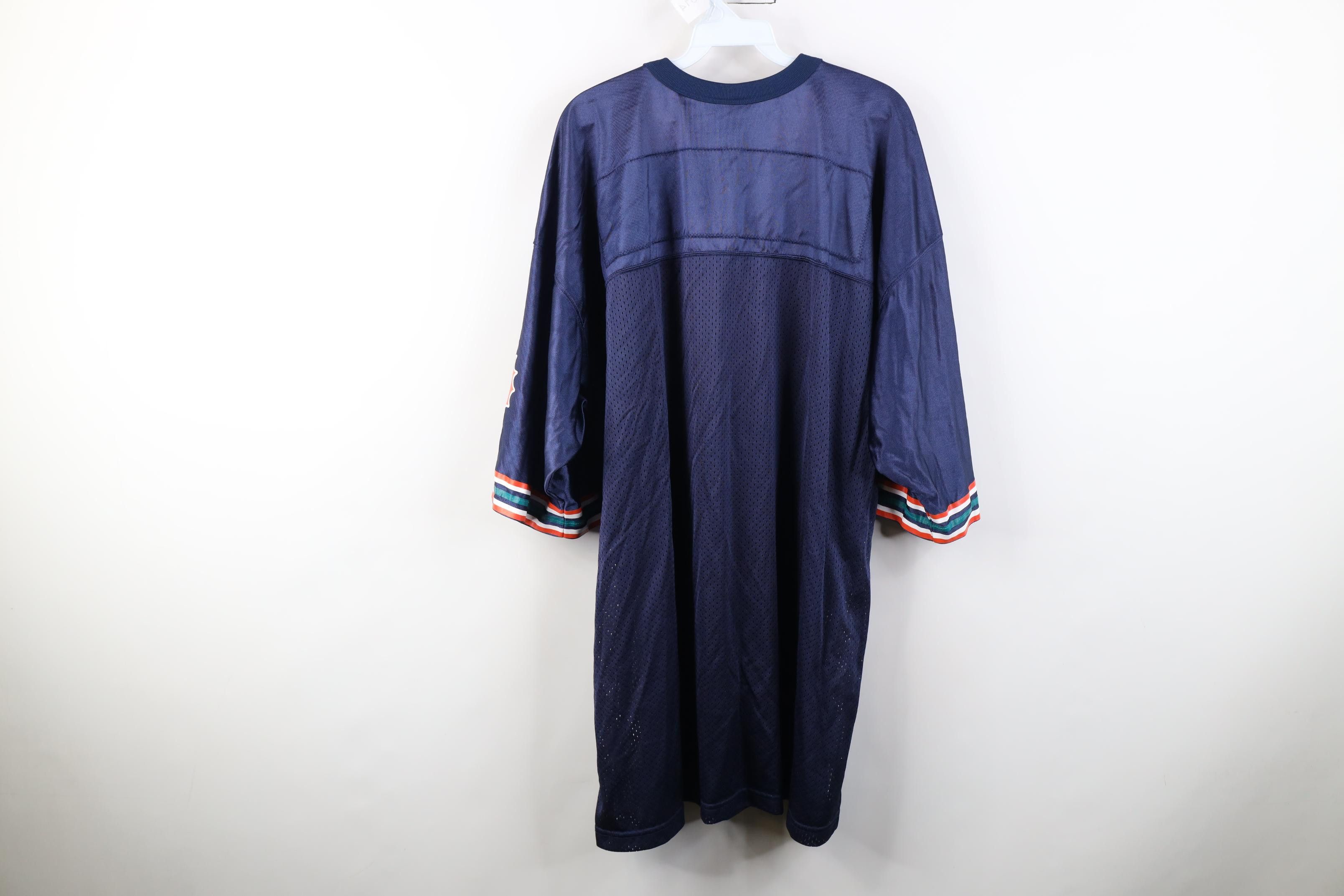 Nike Vintage Y2K Nike Miami Dolphins Jersey Mesh Navy Blue Size US XXL / EU 58 / 5 - 10 Thumbnail