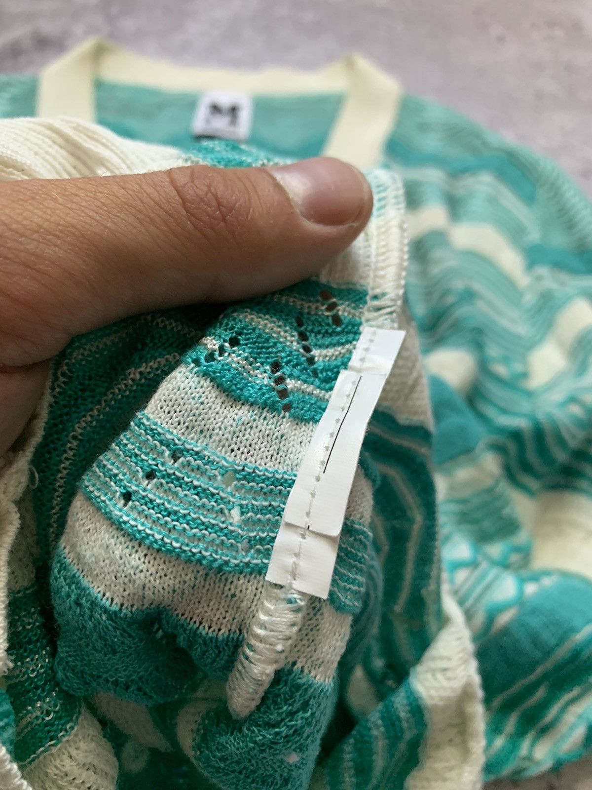 Missoni × Vintage Vintage Cardigan Missoni Knit Japanese Brand Size M / US 6-8 / IT 42-44 - 4 Thumbnail