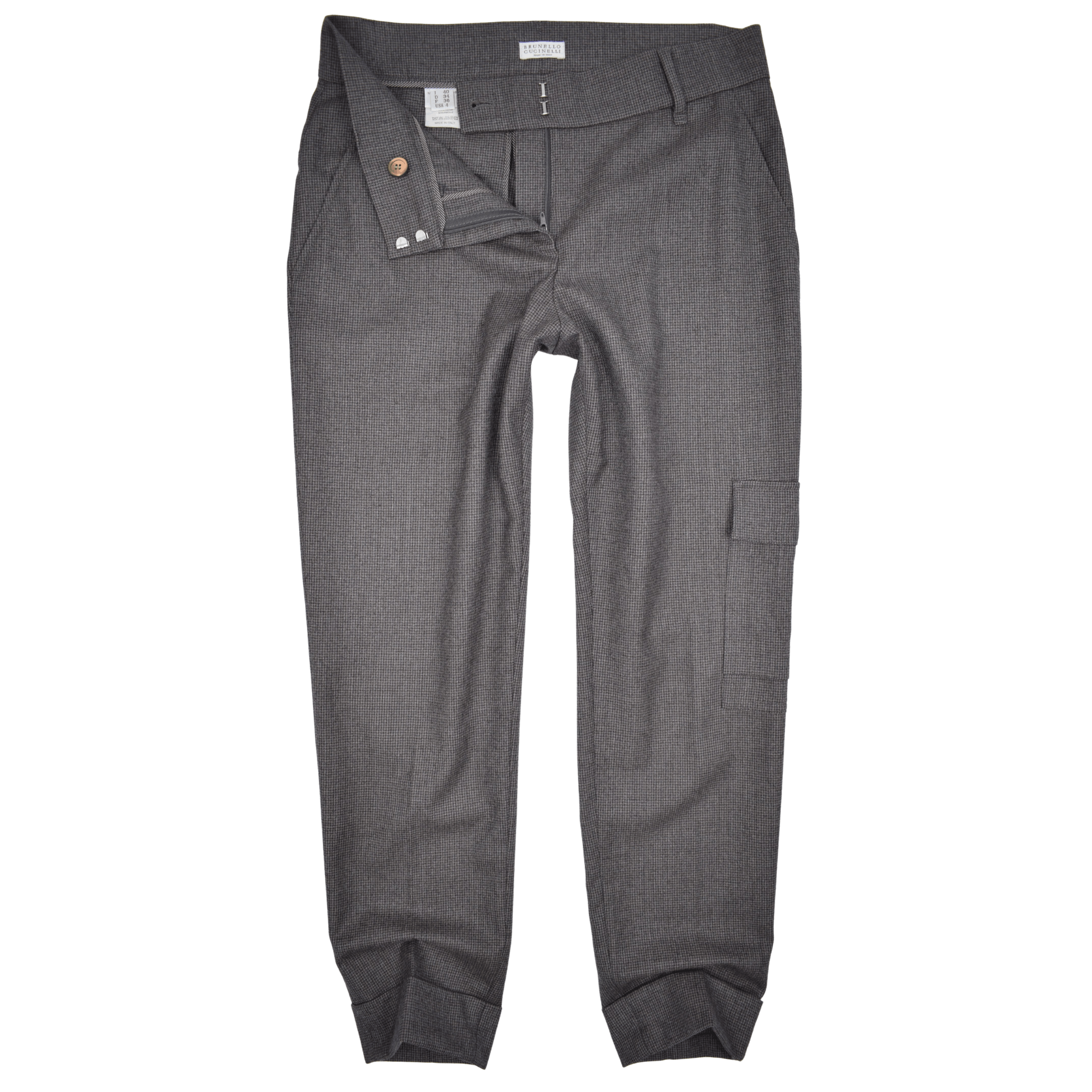 パンツ BRUNELLO CUCINELLI Women Straight Pants ML996P5992 C600 WHIT Women's pants, elegant and casual models | Brunello Cucinelli