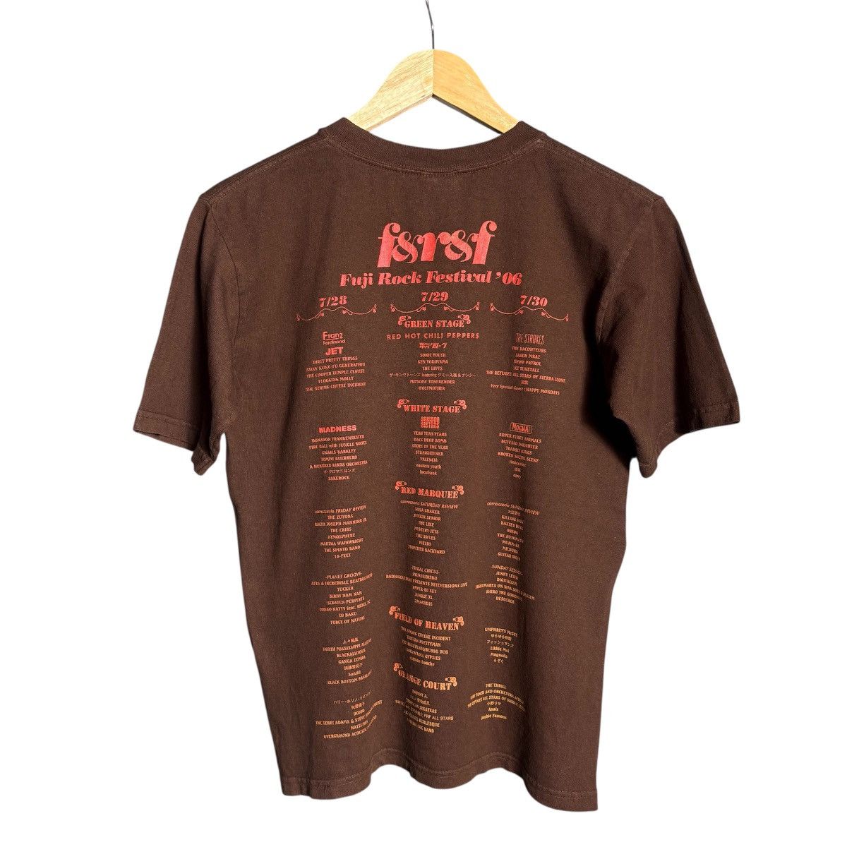 Band Tees Vintage Y2K Fuji Rock Festival Music T-Shirt / Tour Band Tee Size US S / EU 44-46 / 1 - 2 Thumbnail