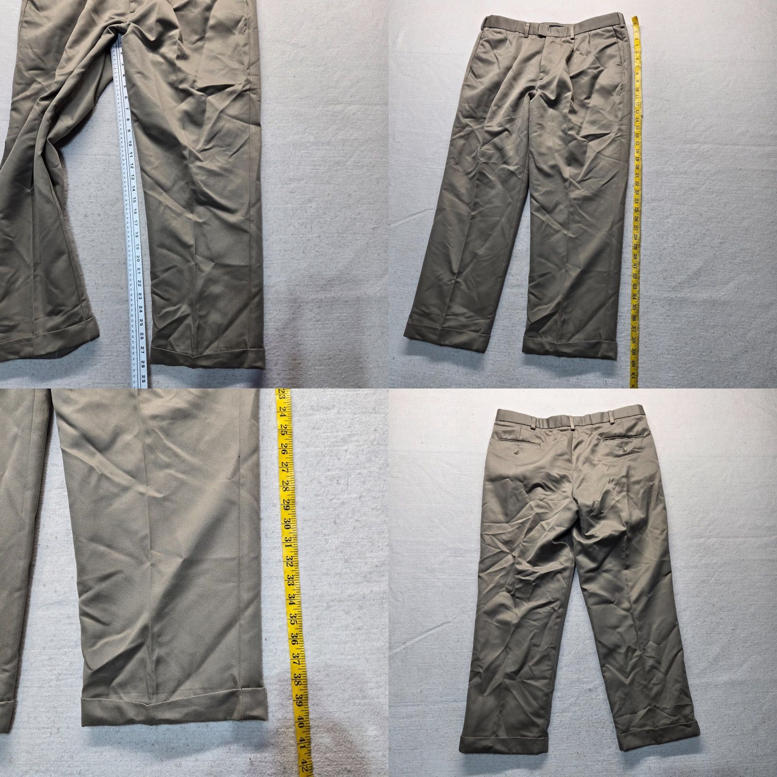Dockers DOCKERS Pants Khakis Dockers Classic Fit 38x30 Beige Beige Tan Khakis Chinos Casual Mens 38 X 30 Regular Inseam 30 Jeans Pants Mens Size US 38 / EU 54 - 8 Thumbnail