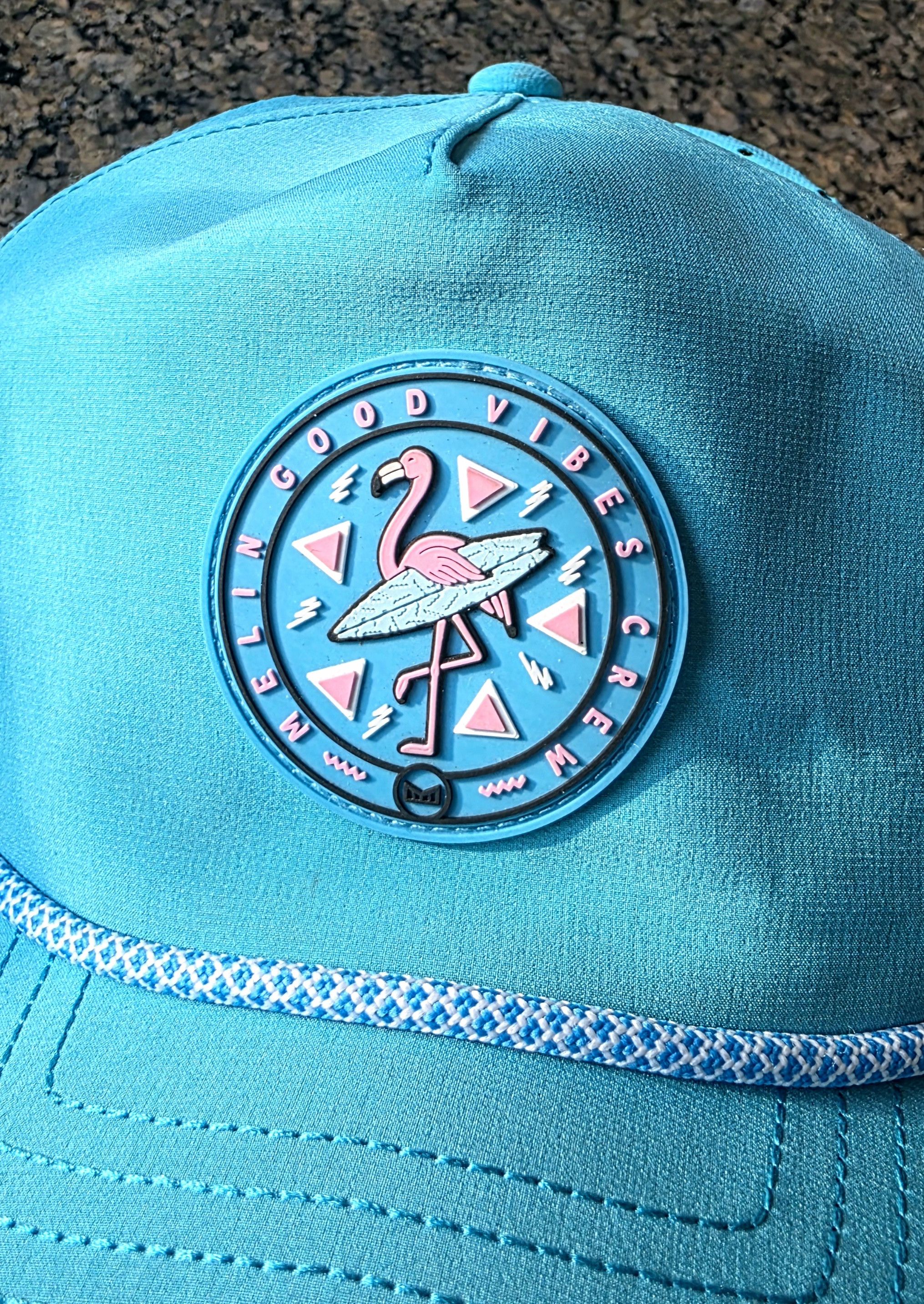 melin Melin Coronado Splash Hydro Neon Collection Blue Snapback 58 Size ONE SIZE - 5 Thumbnail