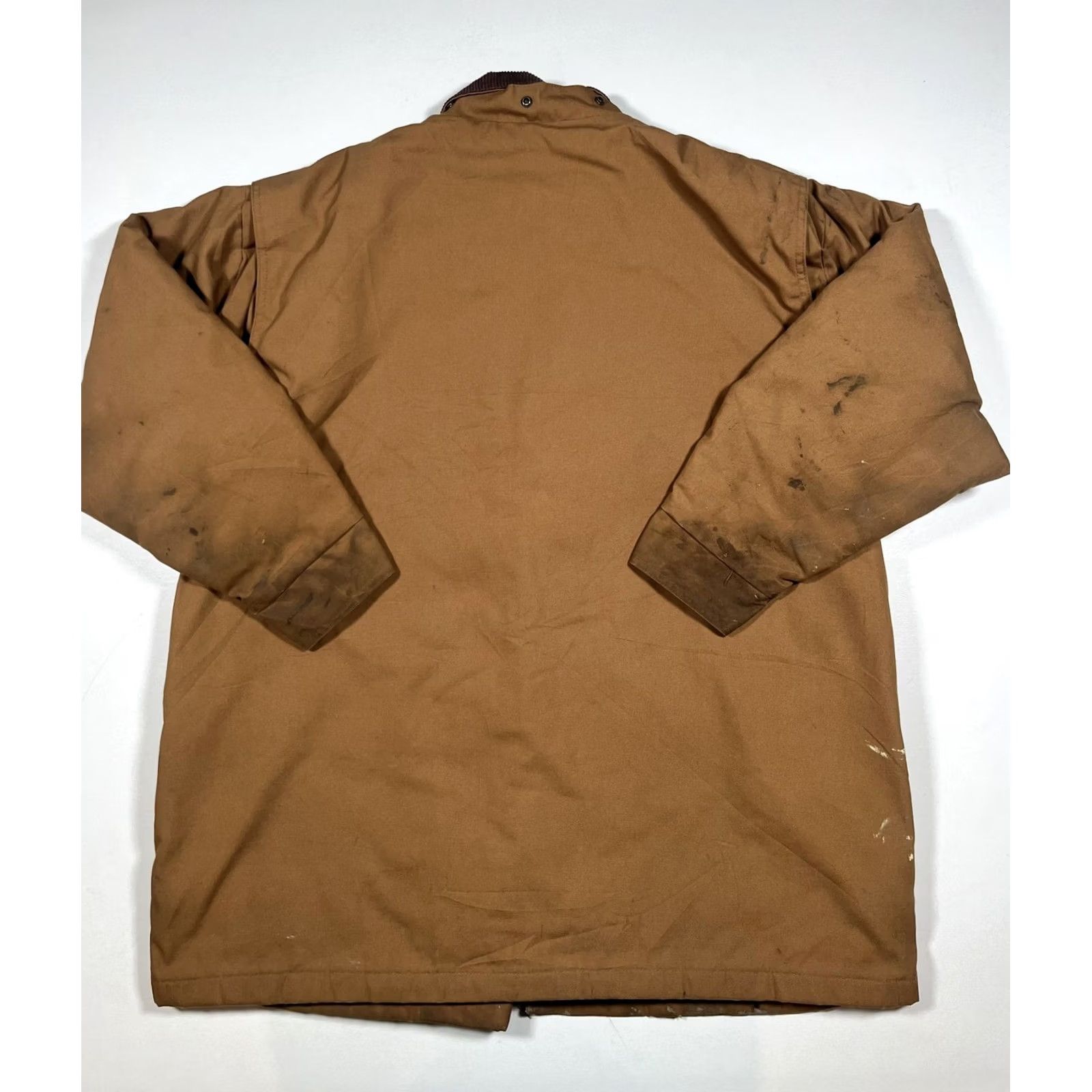 Red Kap Red Kap Coat Mens 2XL Brown Canvas Quilted Insulated Workwear Parka Full Zip Read Size US XXL / EU 58 / 5 - 2 Thumbnail