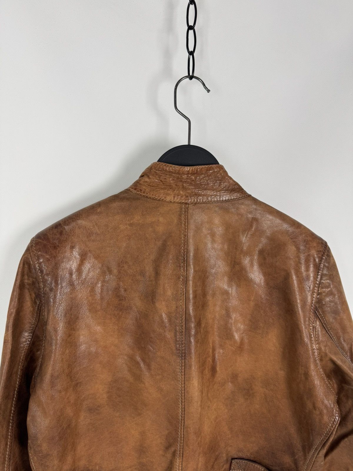 Belstaff Belstaff Brad Leather Brown Motorcycling Women’s Jacket Size XL / US 12-14 / IT 48-50 - 12 Thumbnail