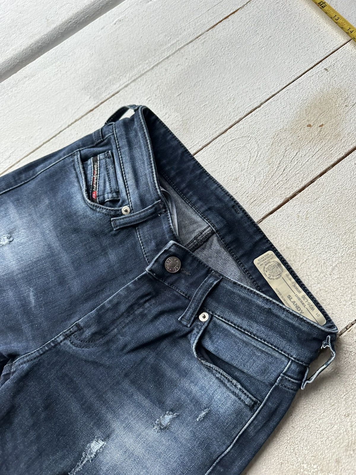Diesel 🚨Gothic Diesel Regular Slim relax Flared Jeans Womens Size 26" / US 2 / IT 38 - 2 Thumbnail