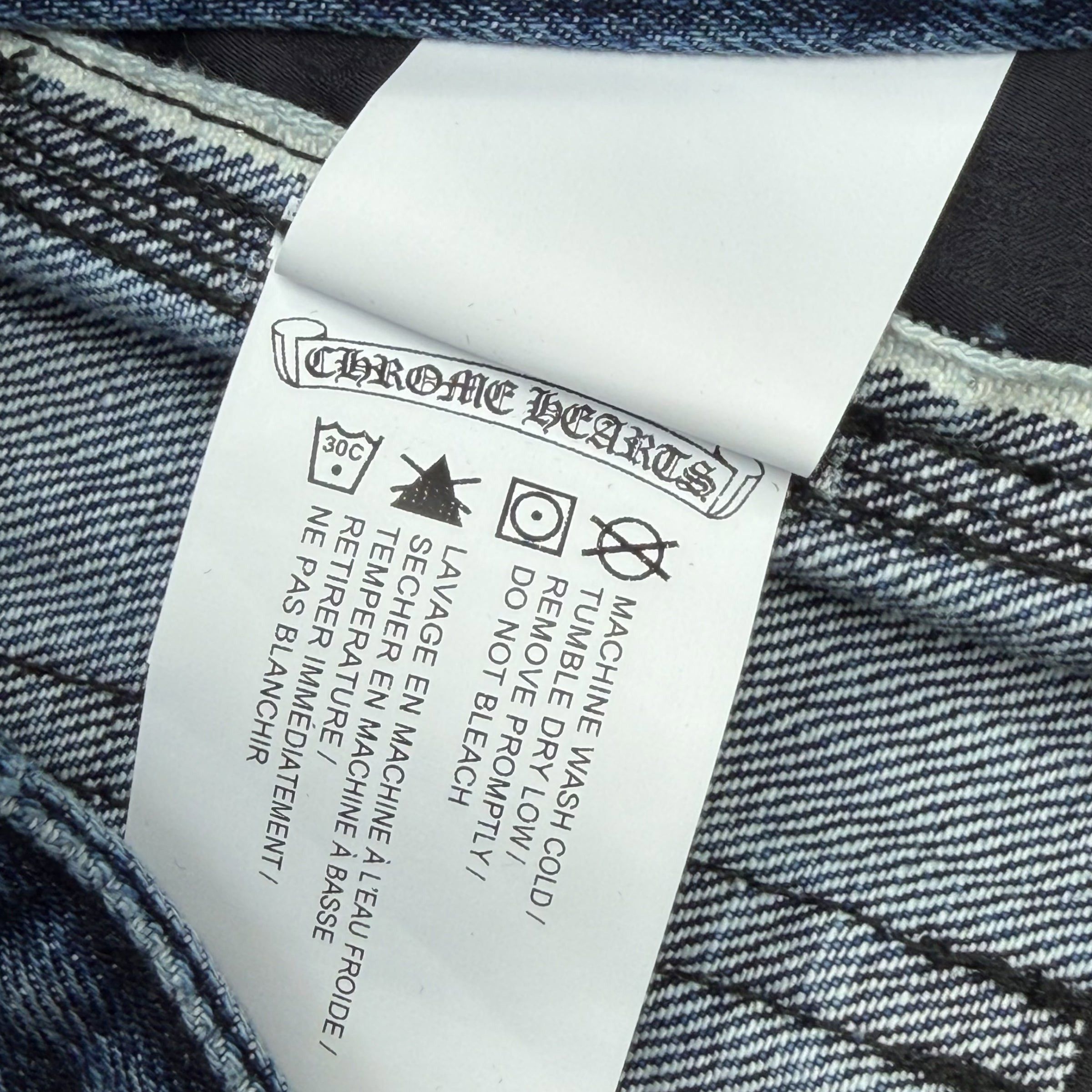 Chrome Hearts Chrome Hearts Denim Carpenter Shorts 33 Size US 33 - 9 Thumbnail