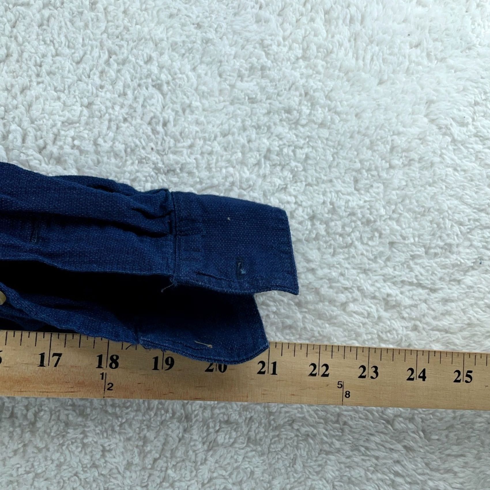 J.Crew J.CREW Work Shirt Men XL Blue Chest Pocket Long Sleeve Collared Button Up Size US XL / EU 56 / 4 - 7 Thumbnail
