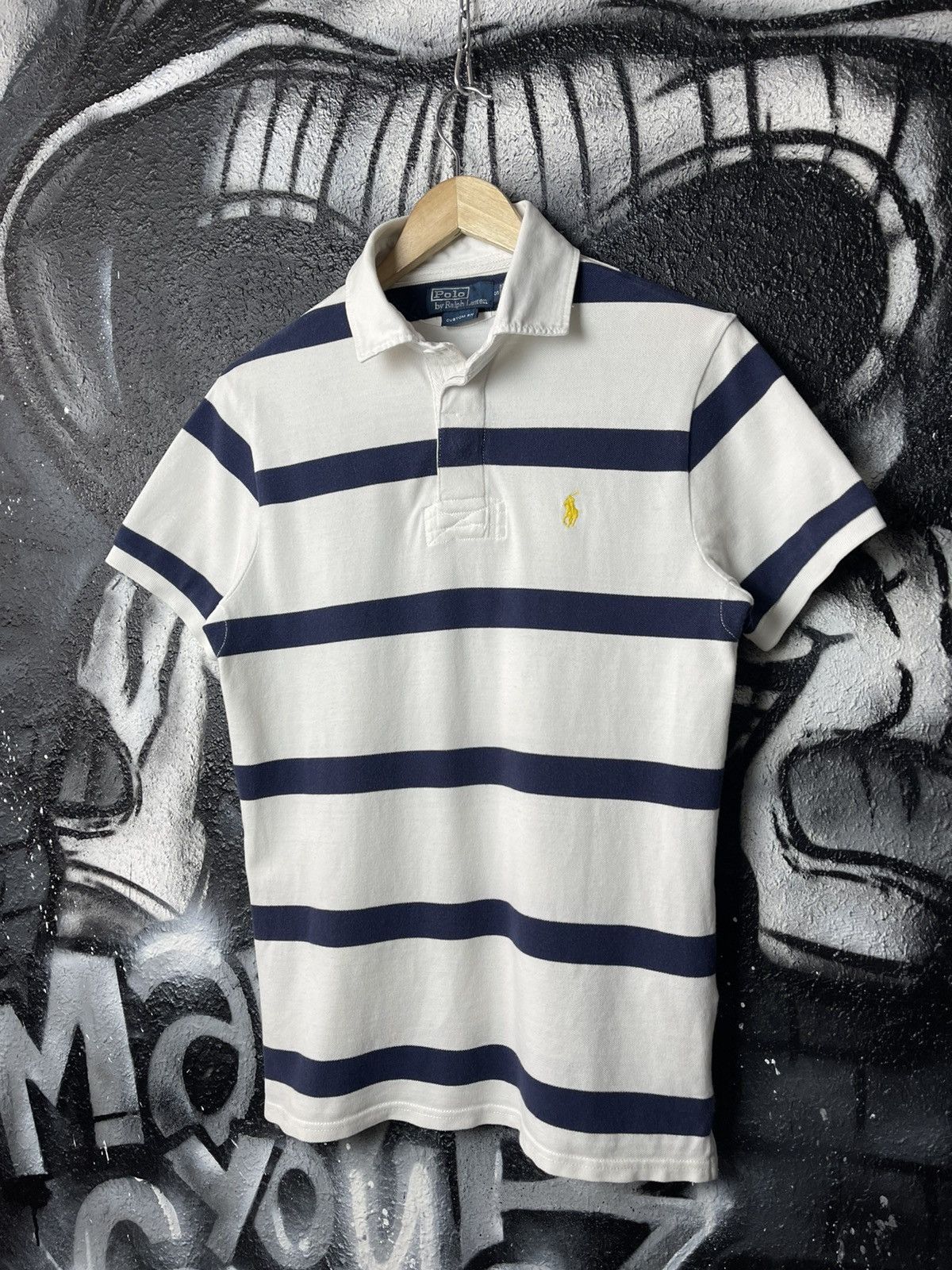 Polo Ralph Lauren Stripe Polo T-Shirt Men’s Size S