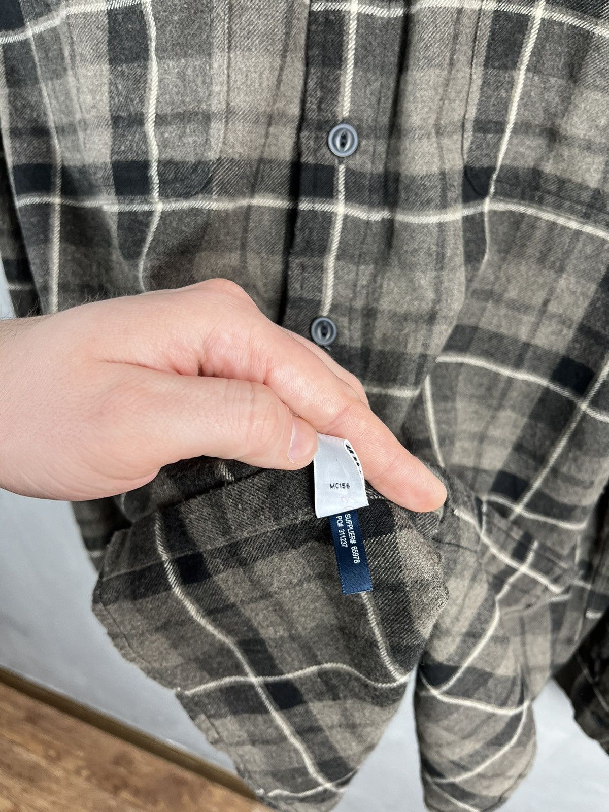Polo Ralph Lauren × Ralph Lauren × Vintage Polo Ralph Lauren flannel shirt vintage Size US XL / EU 56 / 4 - 9 Thumbnail