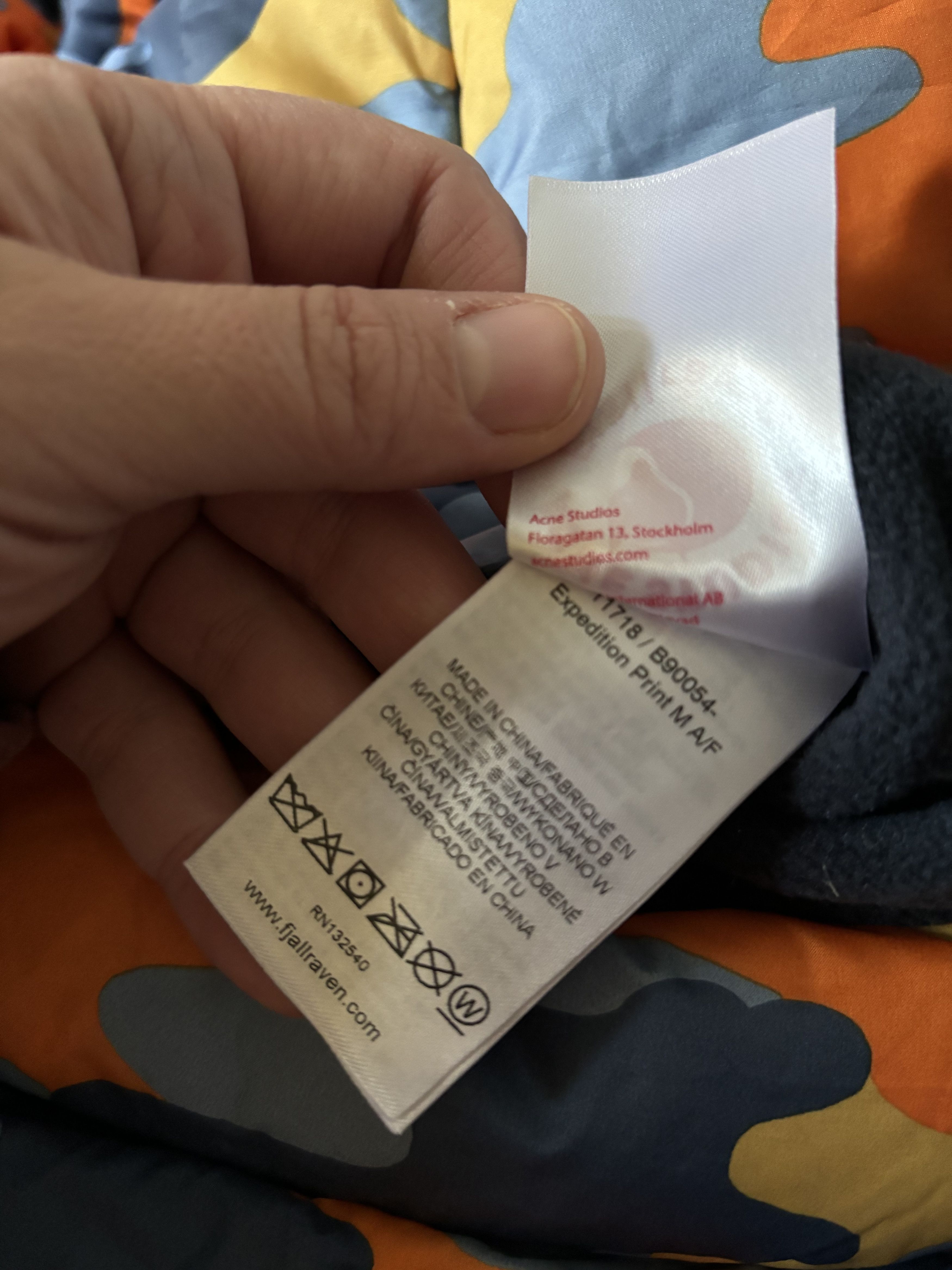 Acne Studios Expedition Print M A/F Size US XS / EU 42 / 0 - 12 Thumbnail