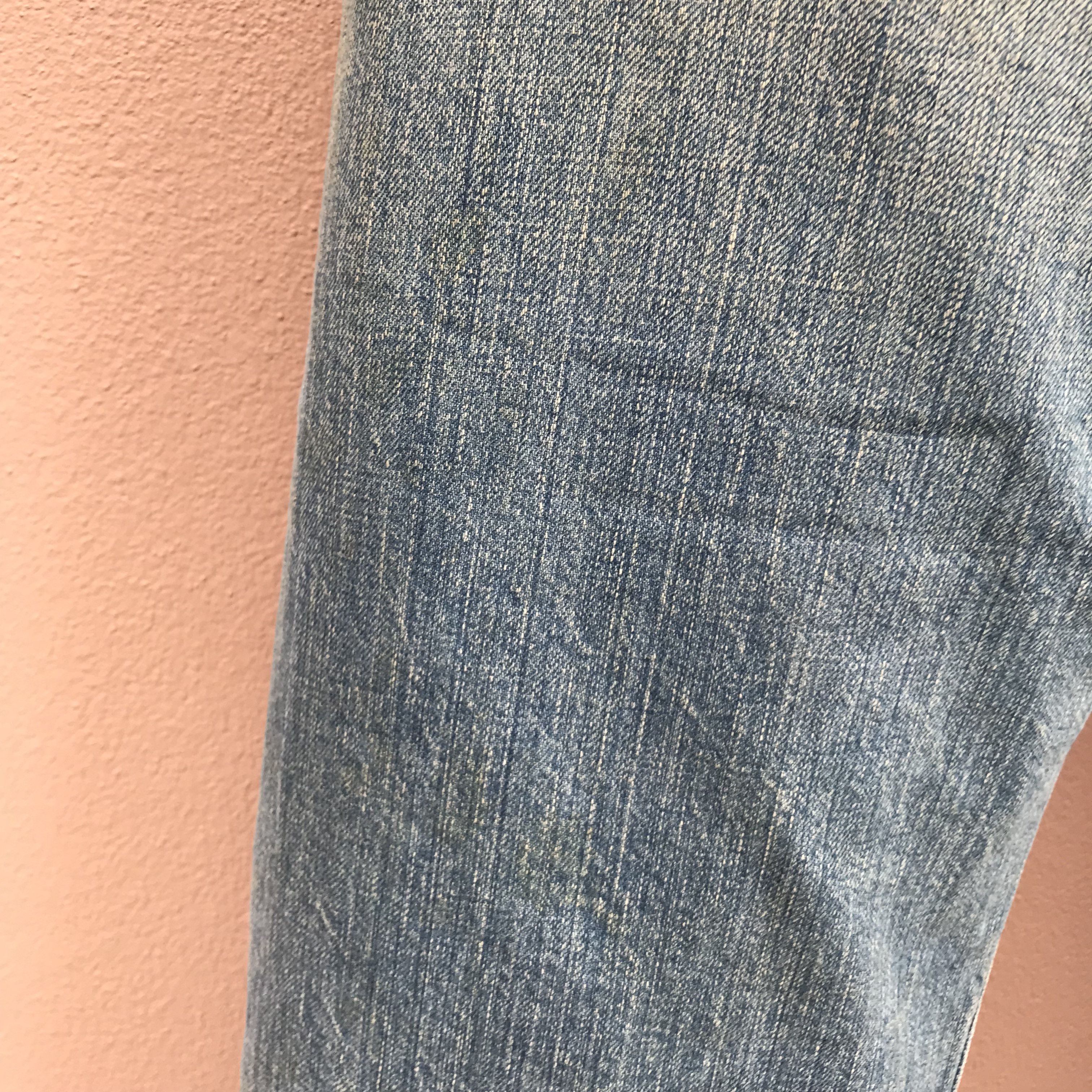 Levi's Levi’s 501 Distressed Jeans Faded Ripped Workwear Grunge Size US 36 / EU 52 - 9 Thumbnail