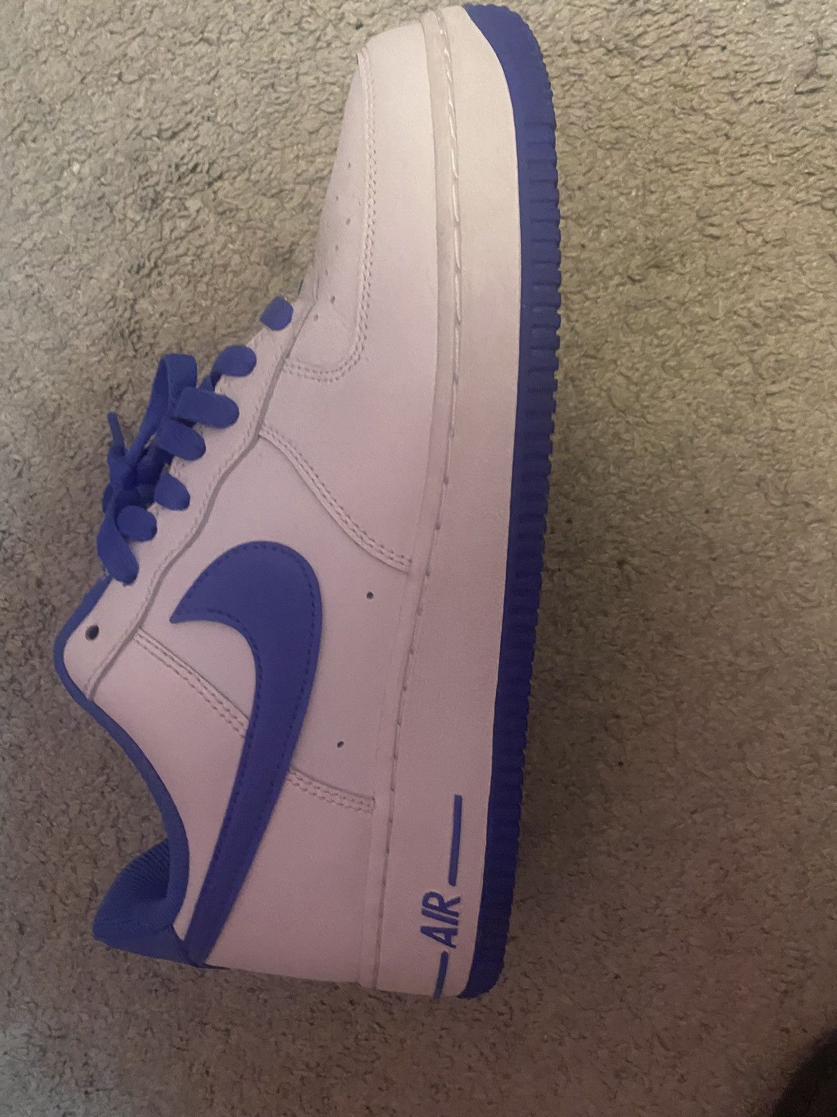Nike Nike air force 1 (white + blue colorway) Size US 8.5 / EU 41-42 - 1 Thumbnail