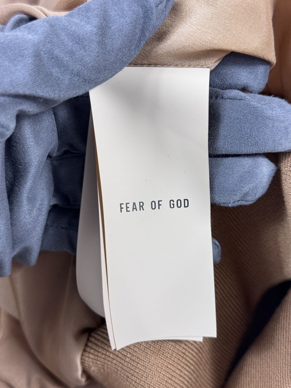 Fear of God VELVET ZIP UP OVERSIZED JACKET Size US S / EU 44-46 / 1 - 8 Thumbnail