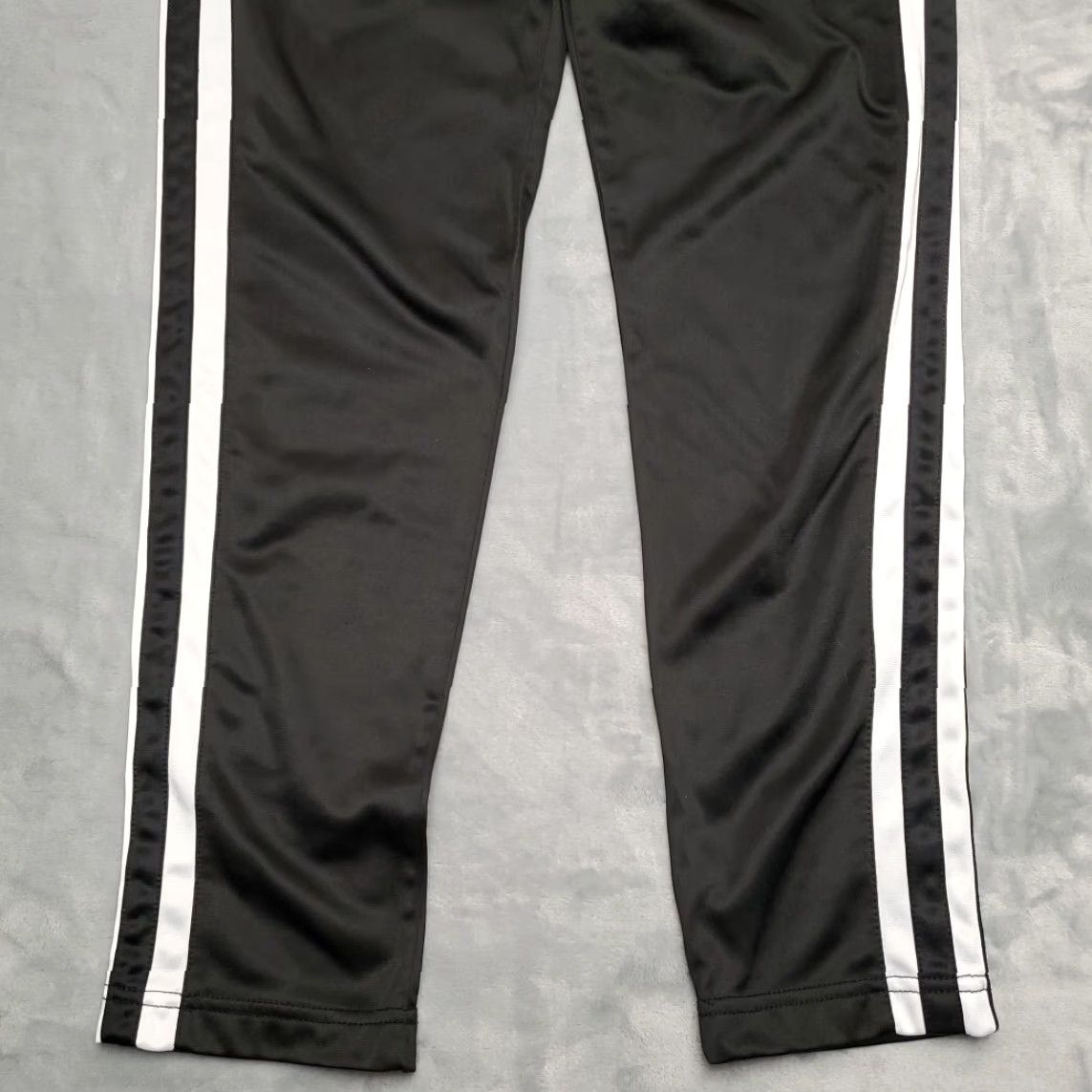 Southpole Southpole Pants Men XL Black Striped Performance Fleece Warm Up Track Zip Pocket - Sports Pants, Men XL, Black, Striped, Drawstring, Elastic Waist Size US 36 / EU 52 - 2 Thumbnail