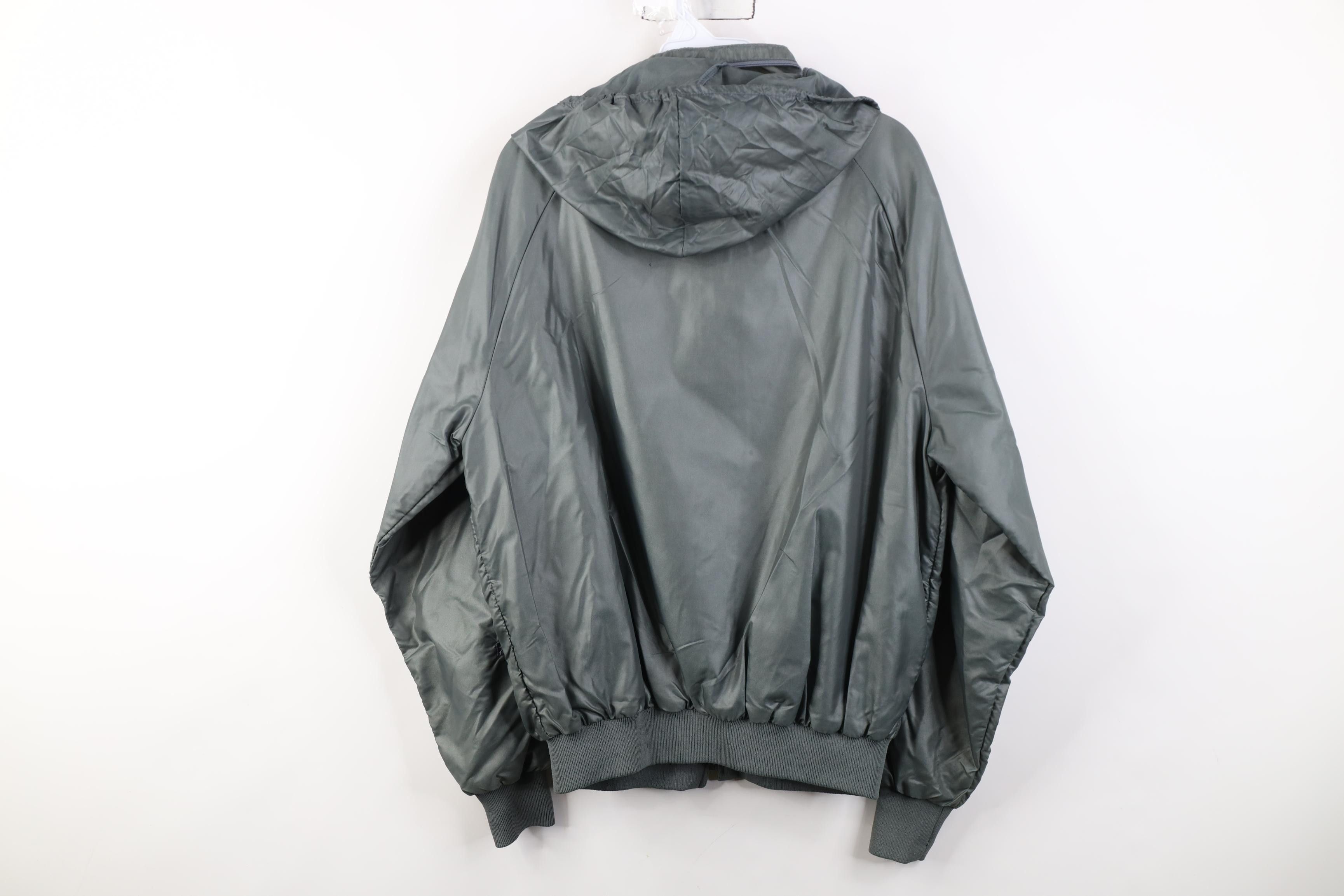 Vintage Vintage 80s University of Findlay Windbreaker Bomber Jacket Size US M / EU 48-50 / 2 - 15 Thumbnail