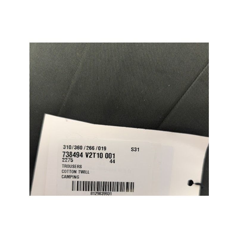 Bottega Veneta o1rshd1 Relaxed-Fit Cotton Twill Trousers Pant in Camping Size US 28 / EU 44 - 23 Thumbnail