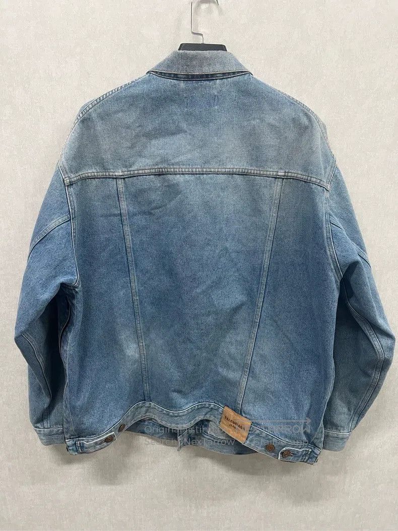 Balenciaga Balenciaga Multi-Zipper Denim Jacket Size US L / EU 52-54 / 3 - 2 Thumbnail