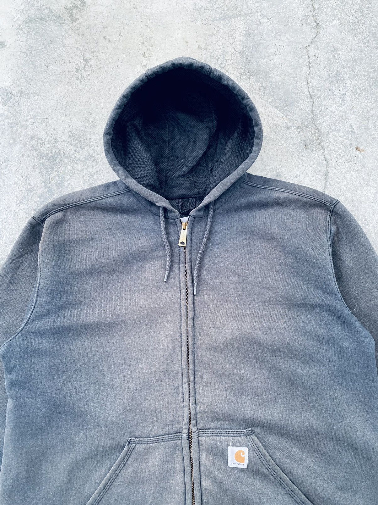 Carhartt Vintage Carhartt Sun Faded Zipper Hoodie Distressed Size US M / EU 48-50 / 2 - 6 Thumbnail