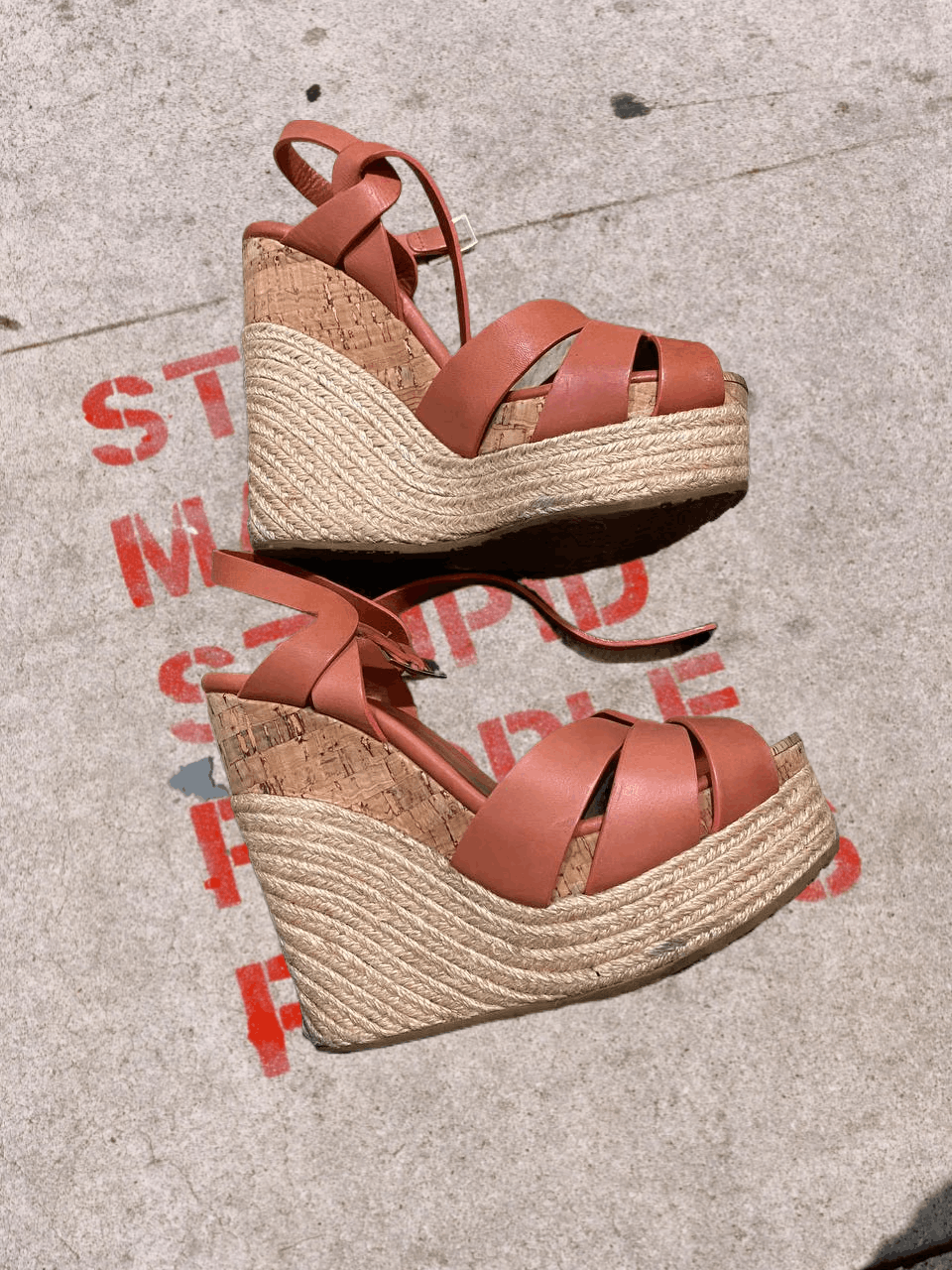 Jimmy Choo VINTAGE Jimmy Choo Peddle Sandal Size US 7.5 / IT 37.5 - 1 Thumbnail