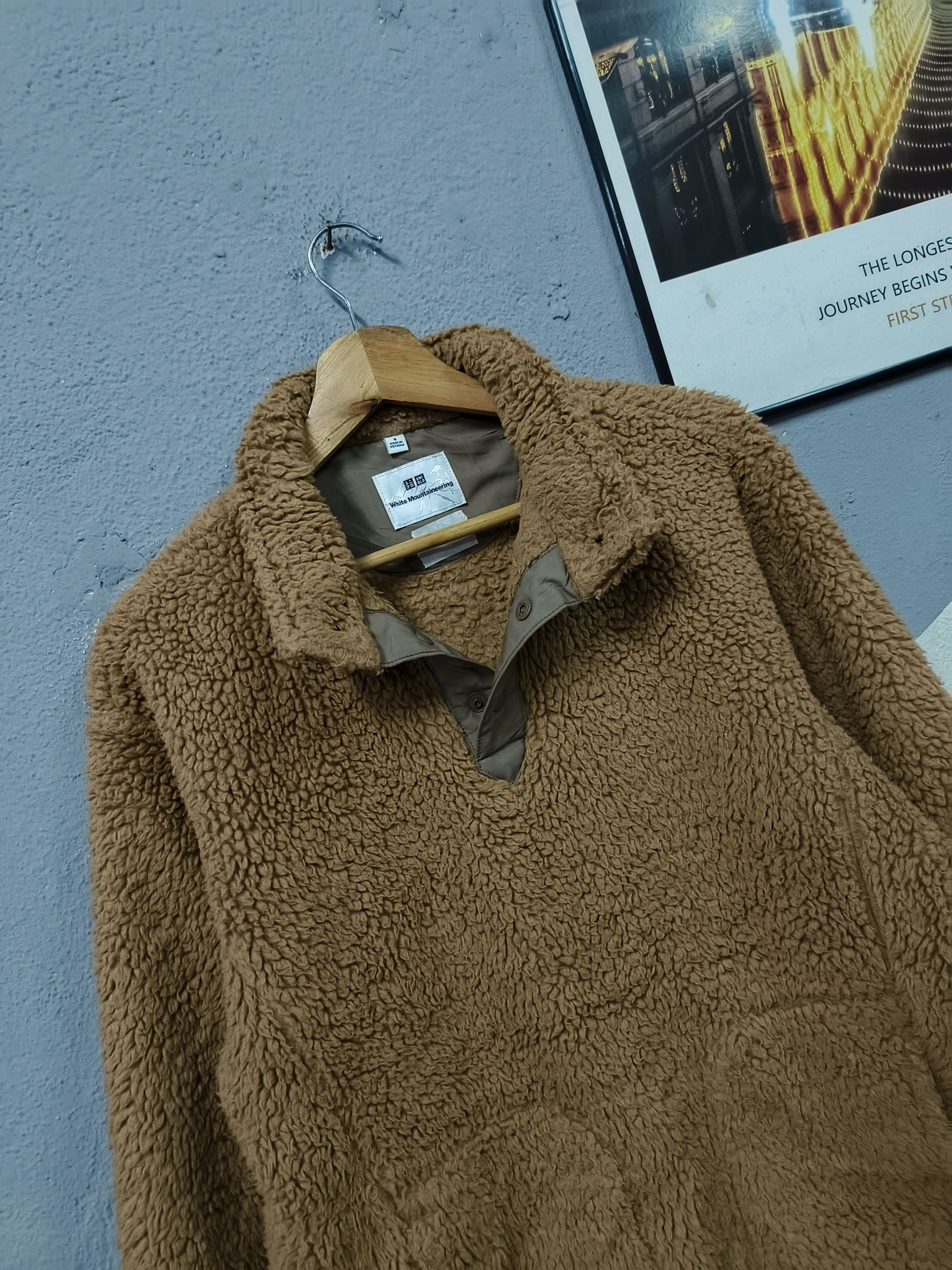Uniqlo × White Mountaineering UNIQLO X WHITE MOUNTAINEERING HALF BUTTON SWEATER FLEECE Size US S / EU 44-46 / 1 - 3 Thumbnail