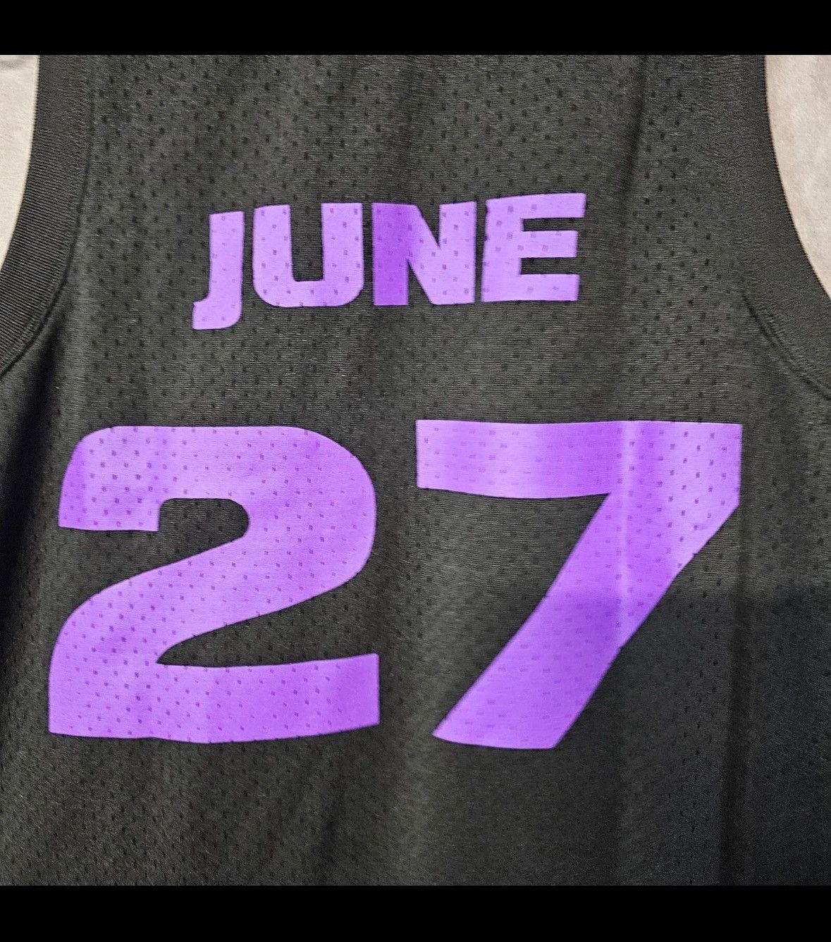 DJ Screw mitchell & ness basketball jersey size medium