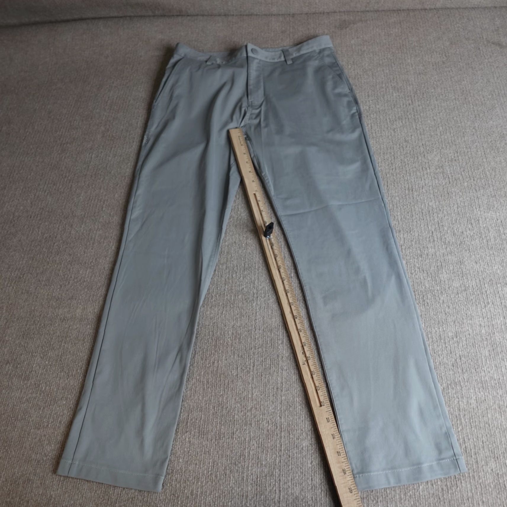 Rhone Rhone Pants 30 x 29 Gray Commuter Slim Fit 100036 Size US 30 / EU 46 - 2 Thumbnail
