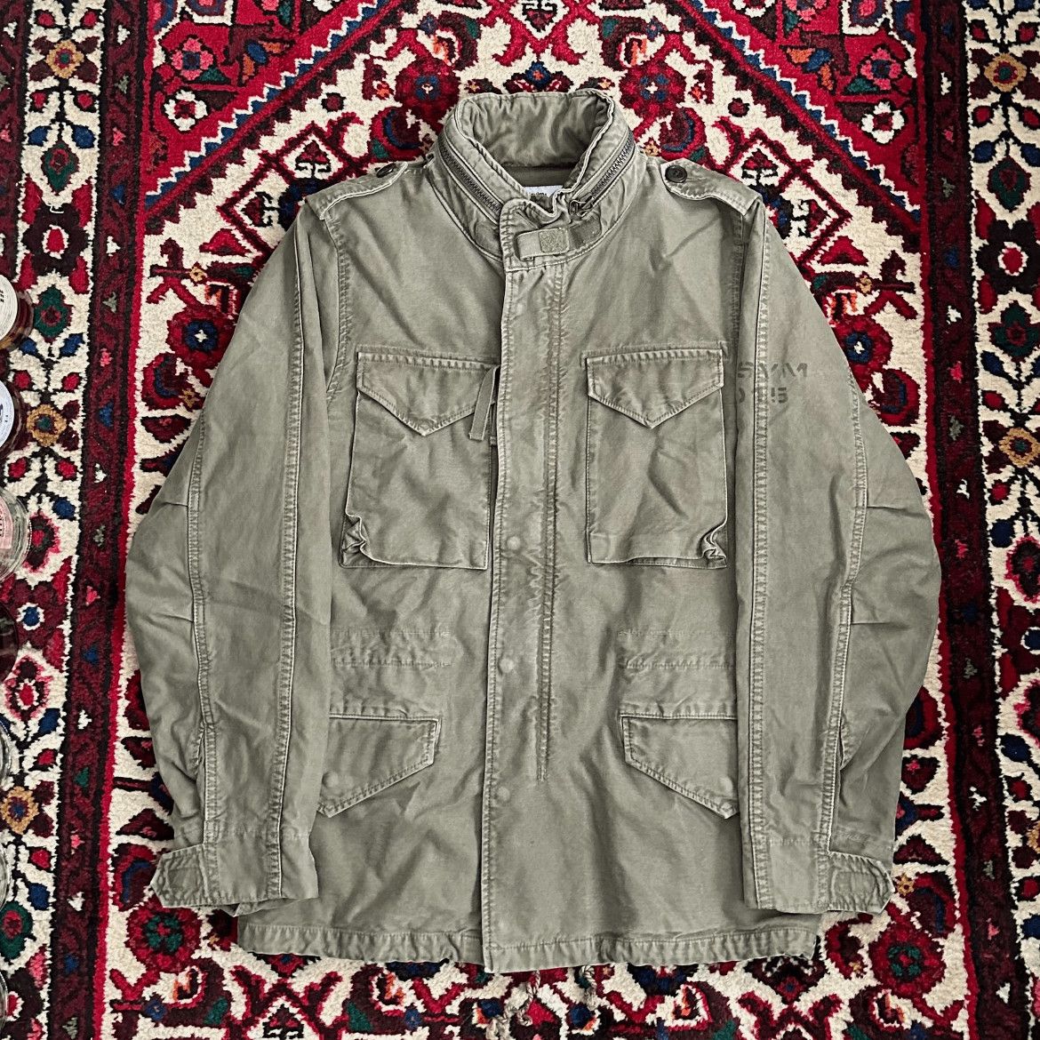 Visvim Sz 1 Visvim 15AW Bickle M65 Military Jacket Size US S / EU 44-46 / 1 - 1 Thumbnail