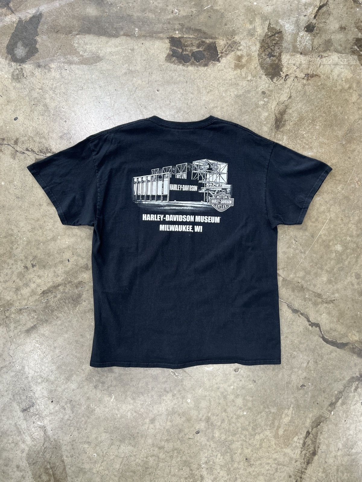Harley Davidson Vintage Harley Davidson Museum Motorcycle Milwaukee Tee XL Size US XL / EU 56 / 4 - 5 Thumbnail
