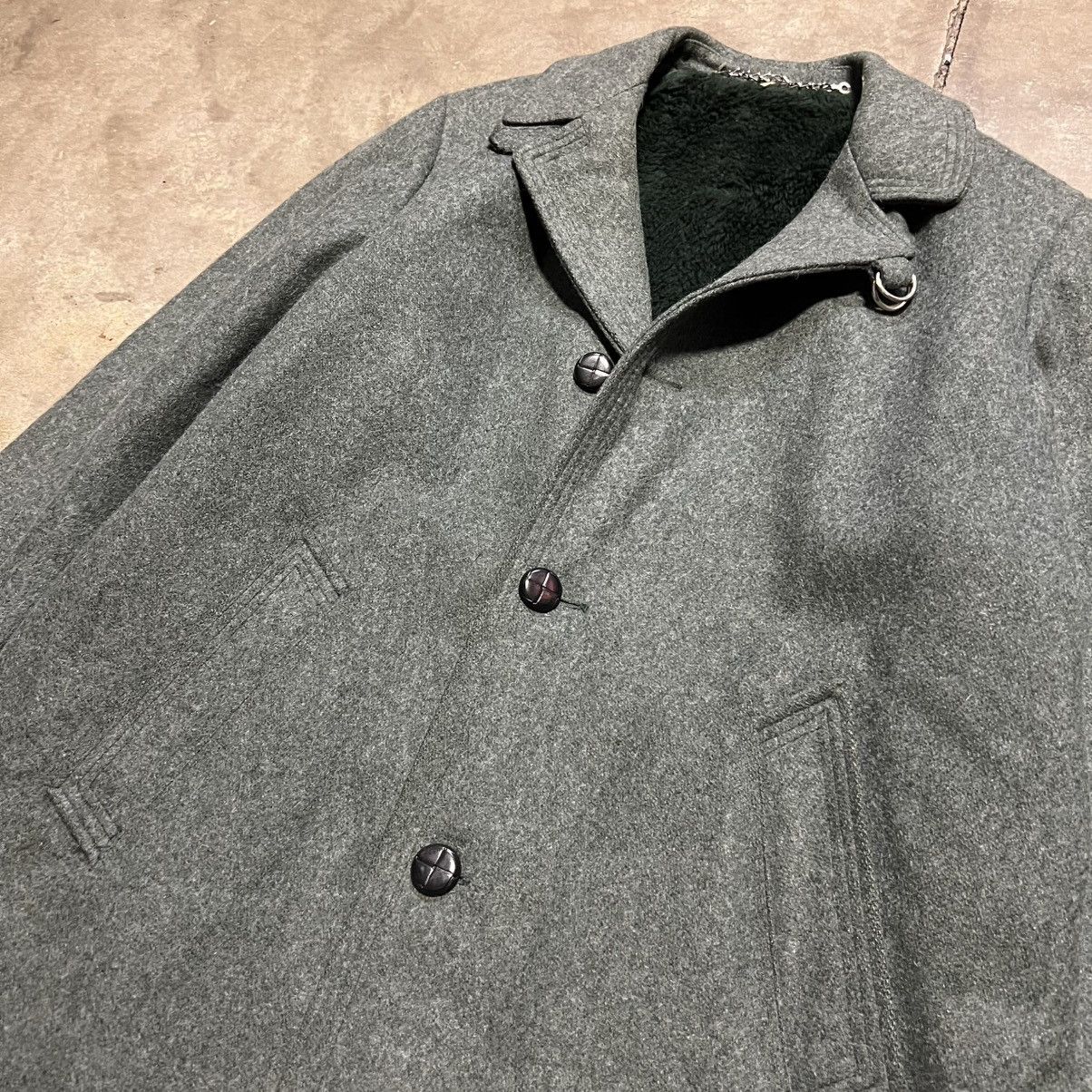 Vintage Vintage Wool Trench Long Coat Overcoat Western 60s 70s USA Size US M / EU 48-50 / 2 - 4 Thumbnail