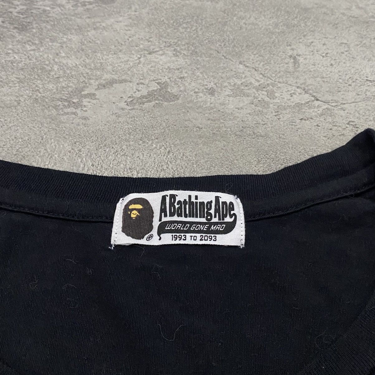 Bape Bape Logo Shortsleeve T Shirt Size ONE SIZE - 3 Thumbnail