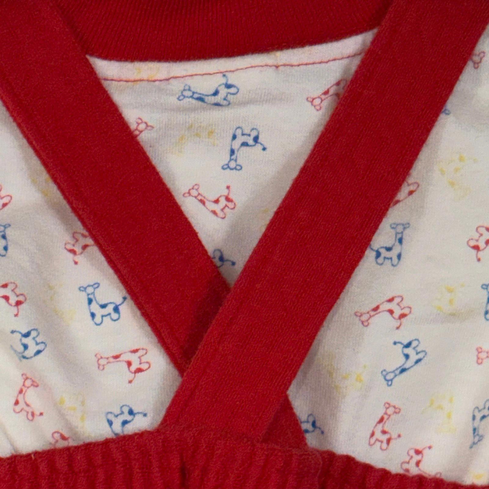 Other Buster Brown Baby 3-6 Month Overalls with Giraffe Embroidery Size ONE SIZE - 7 Thumbnail