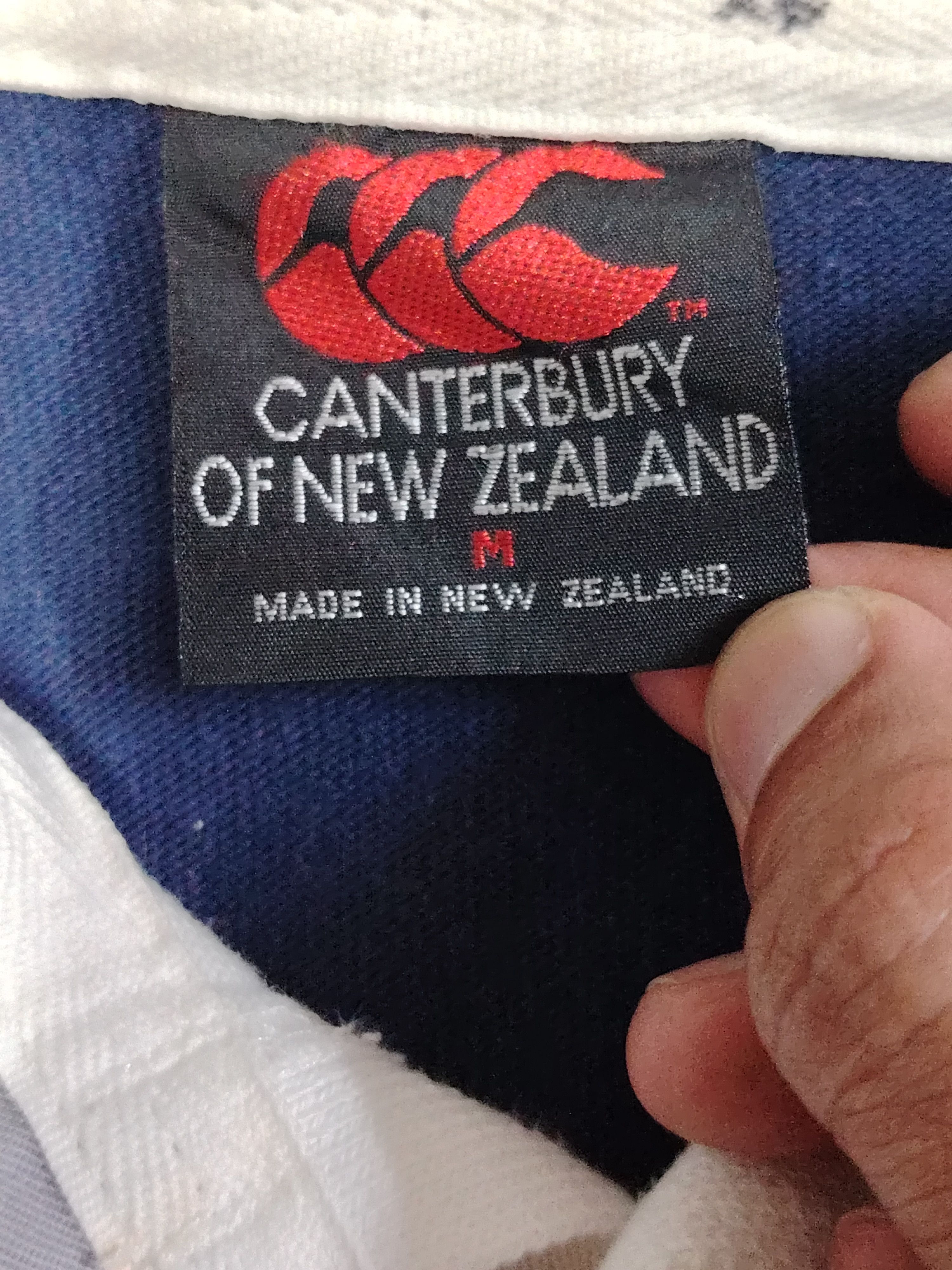 Canterbury of New Zealand Vintage 90s CANTERBURY OF NEW ZEALAND RUGBY SHIRT Size US M / EU 48-50 / 2 - 5 Thumbnail