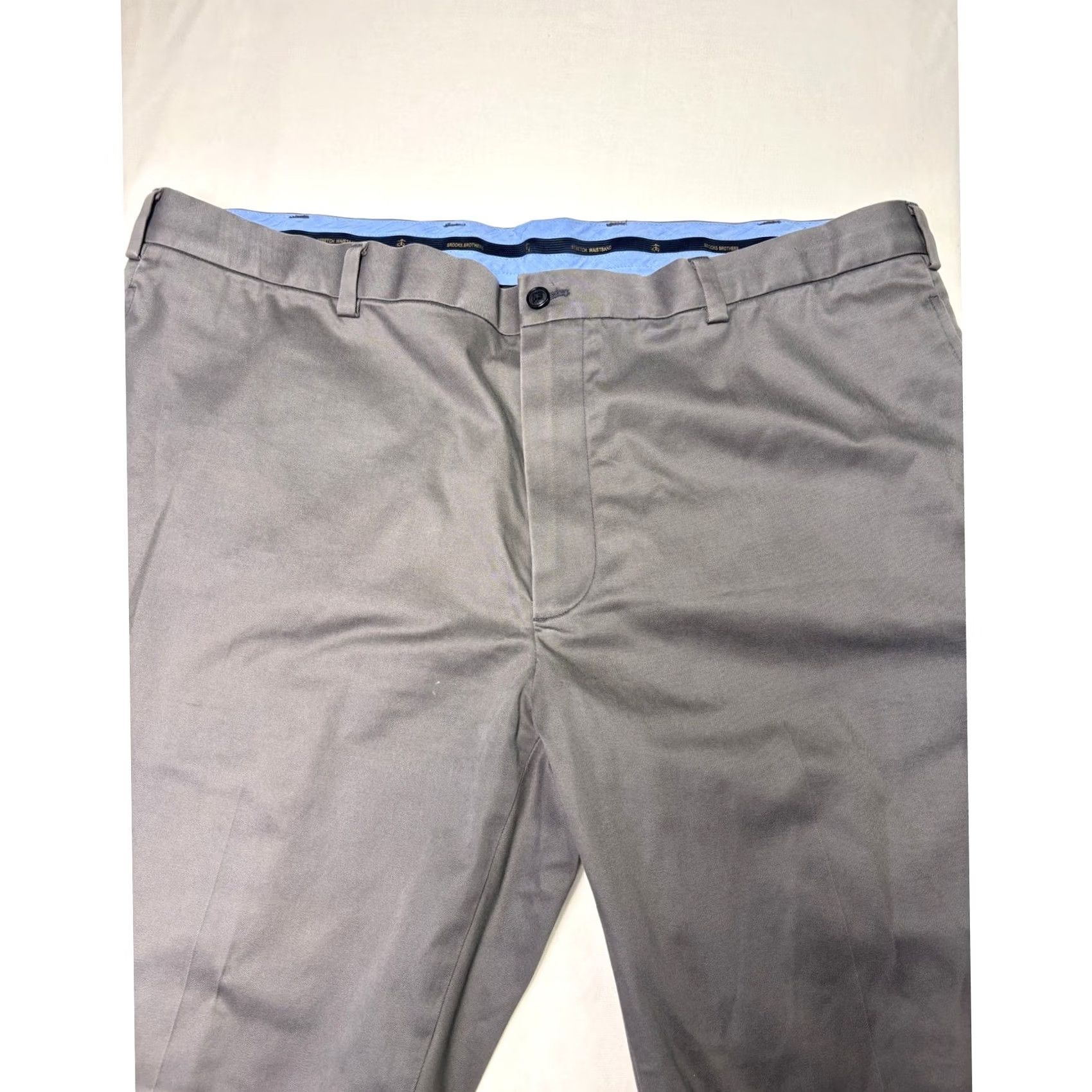 Brooks Brothers Brooks Brothers Advantage Chino Stretch Light Weight Comfort Pants 42X29 Beige Size US 42 / EU 58 - 2 Thumbnail