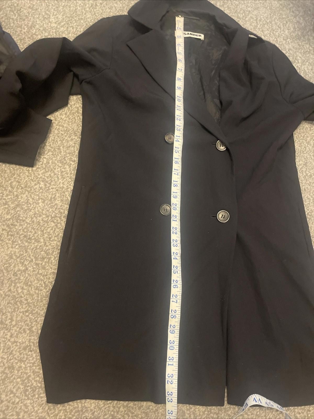 Jil Sander Vintage Jil Sander Trench Coat Double Breasted Size L / US 10 / IT 46 - 8 Thumbnail