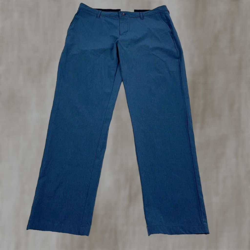 Vintage Kona Chino Pants Men 36x32 Blue Performance Polyester Navy Golf Adult Dress Casual Bathing? Not applicable Size US 36 / EU 52 - 1 Thumbnail