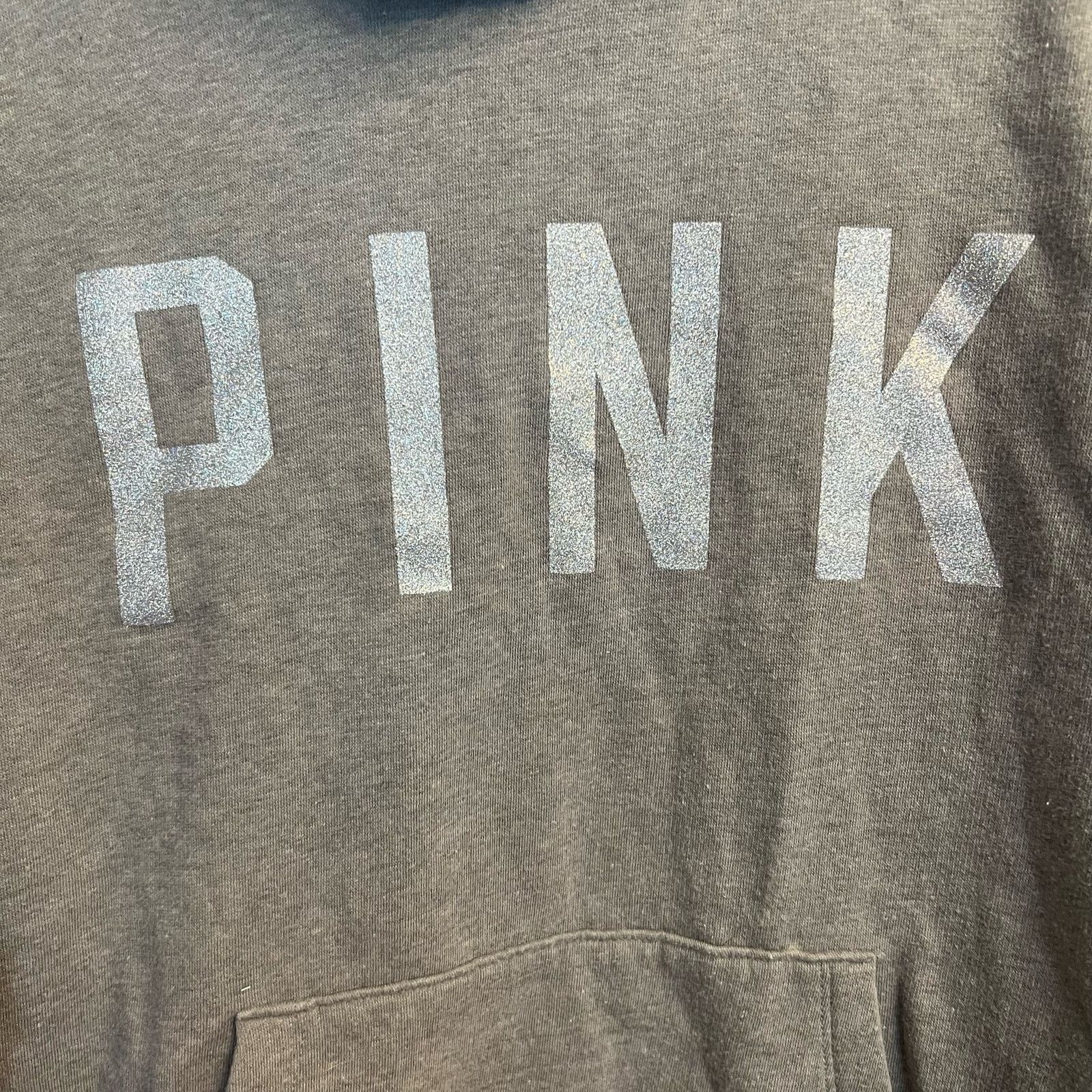 Pink VS PINK Light Gray Perfect Pullover Hoodie Sweatshirt Size M Size M / US 6-8 / IT 42-44 - 2 Thumbnail