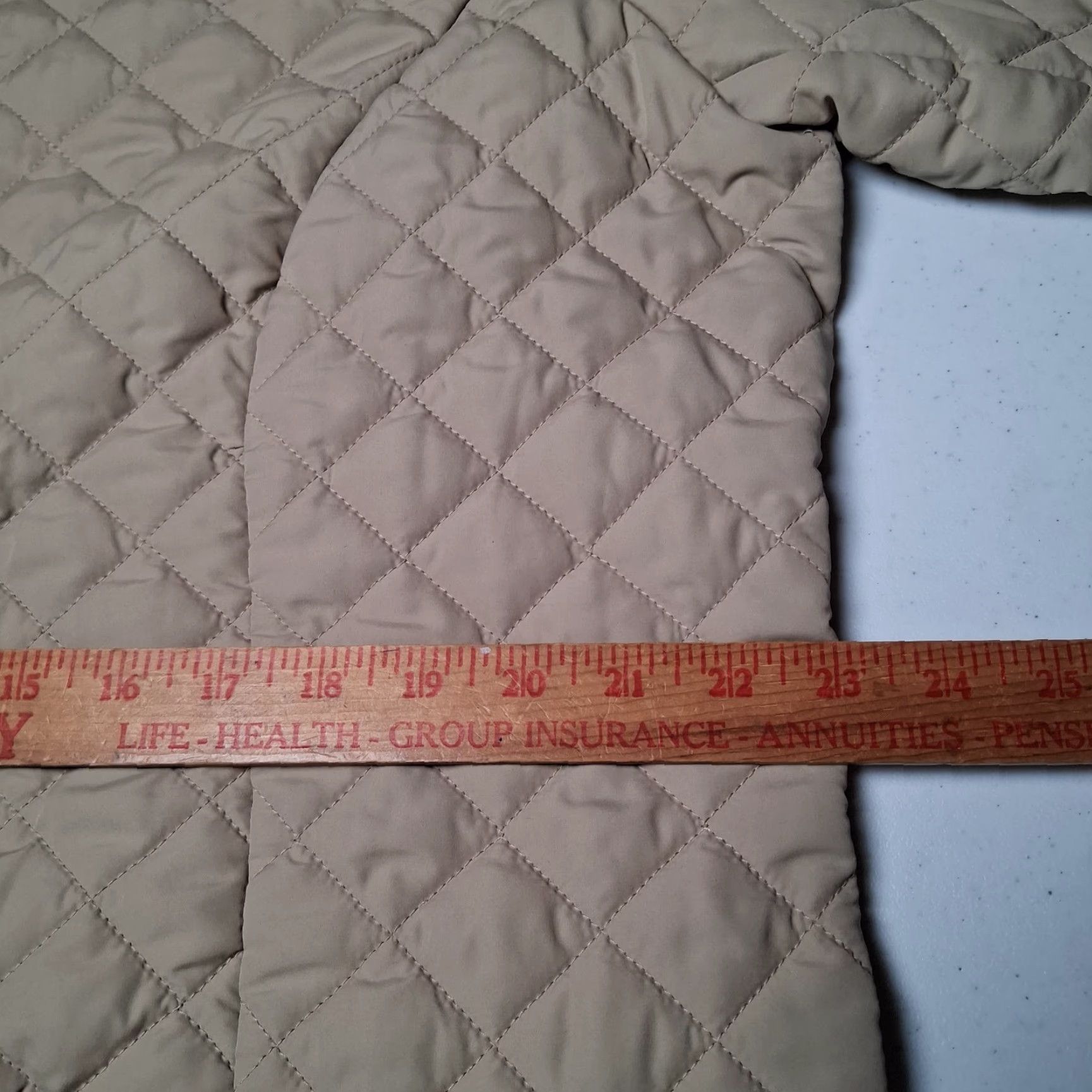 Old Navy Old Navy Quilted Jacket Women XXL Snap Up Tan Corduroy Collar Barn Chore Quilted Jacket Beige Regular Women's Coat Size XXL / US 16-18 / IT 52-54 - 4 Thumbnail
