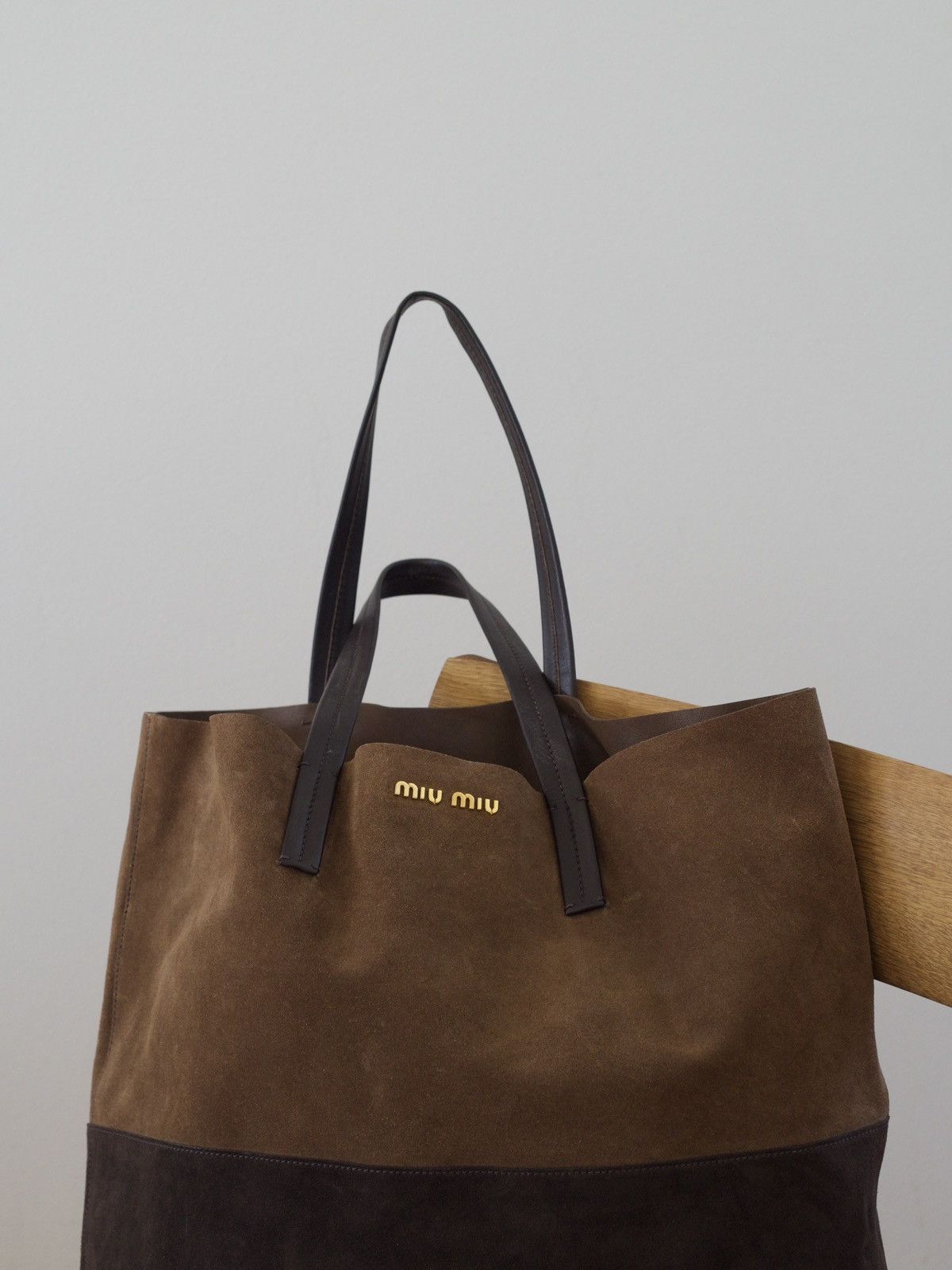 Miu Miu Miu Miu Two-Toned Tote Bag Size ONE SIZE - 2 Thumbnail