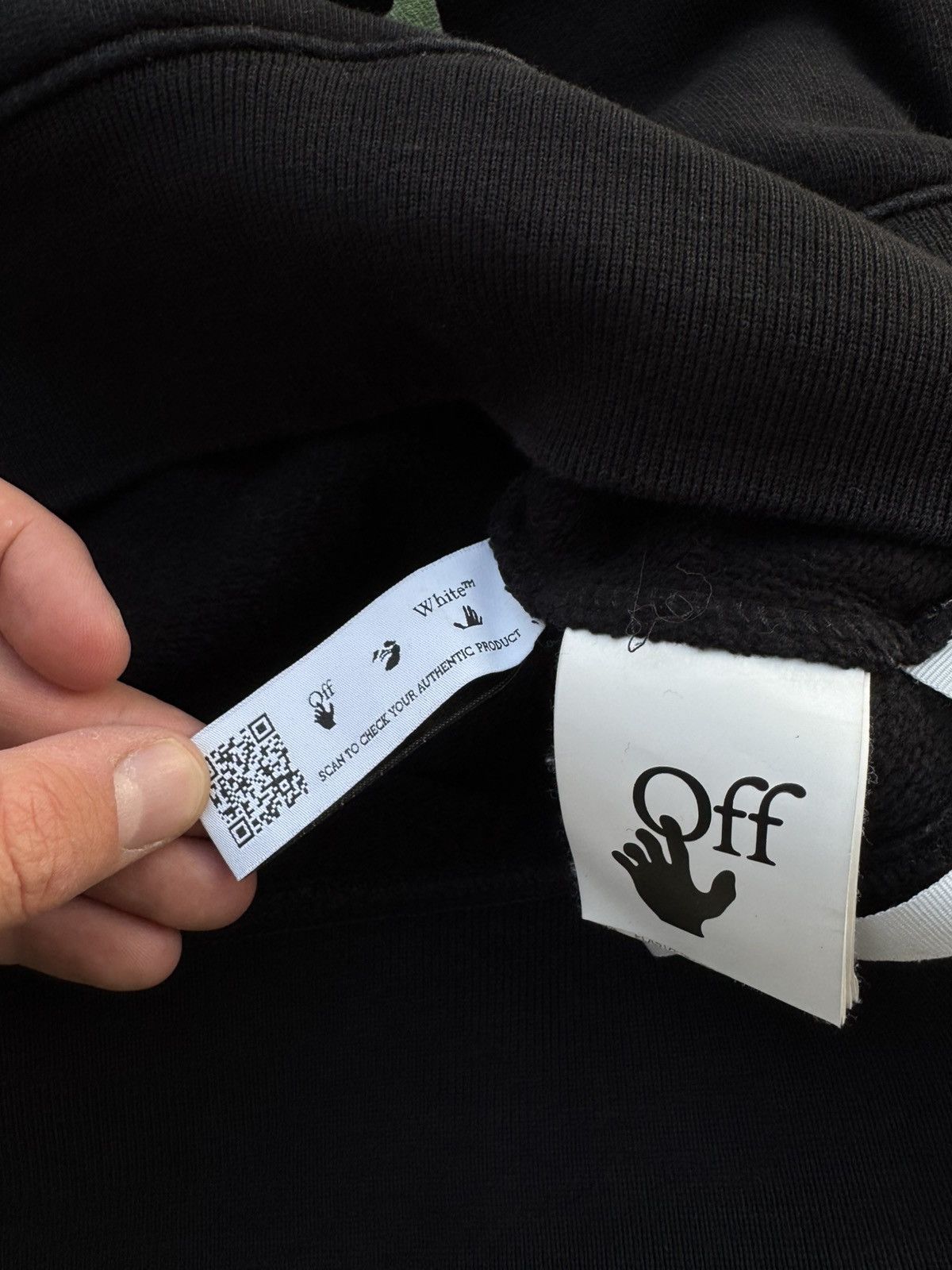 Off-White Off-White hype hoodie Alien cross back Size US M / EU 48-50 / 2 - 5 Thumbnail