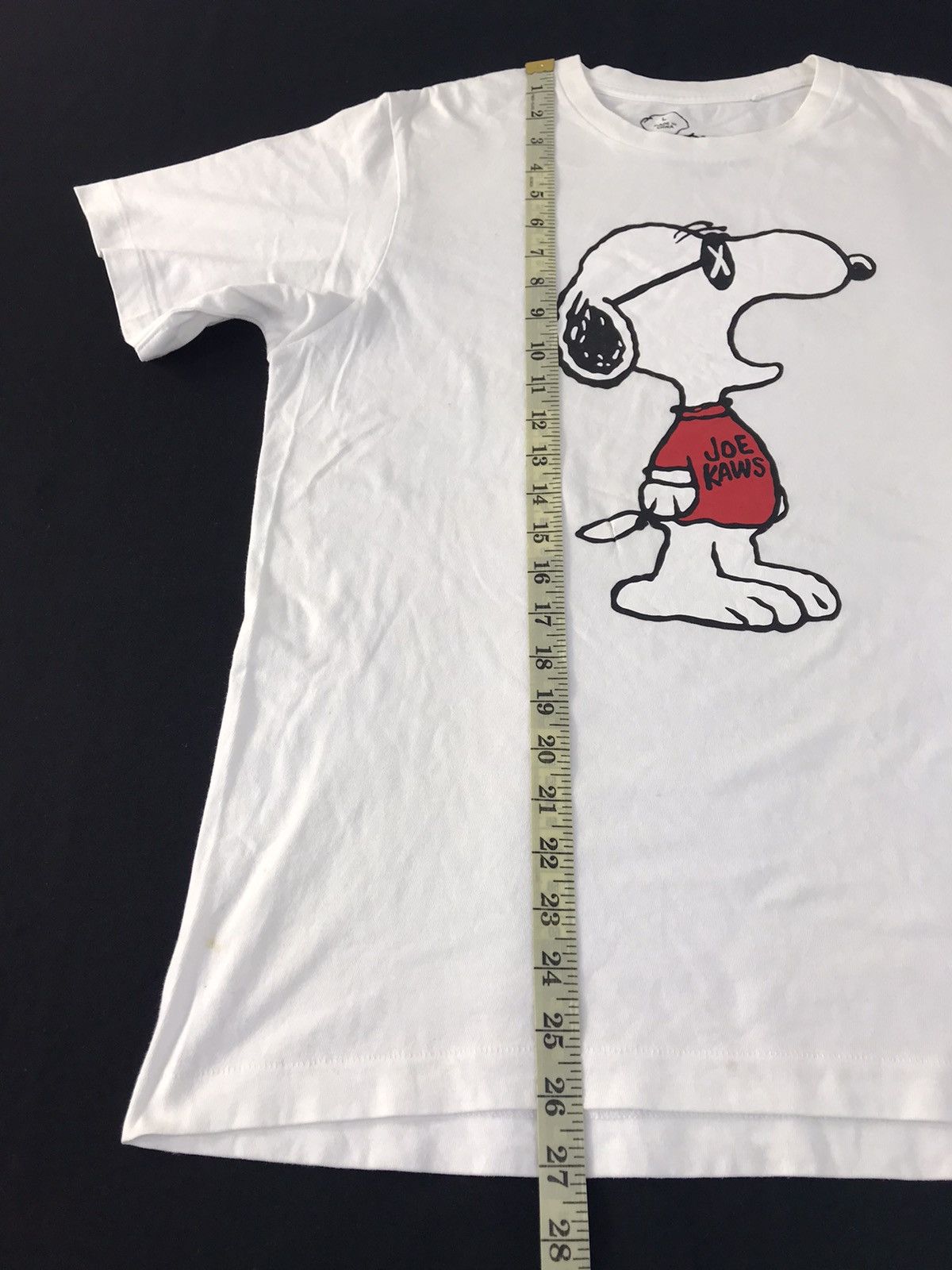 Kaws × Peanuts Kaws X Peanuts Joe Snoopy Big Printed Crewneck Tee Size US L / EU 52-54 / 3 - 12 Thumbnail
