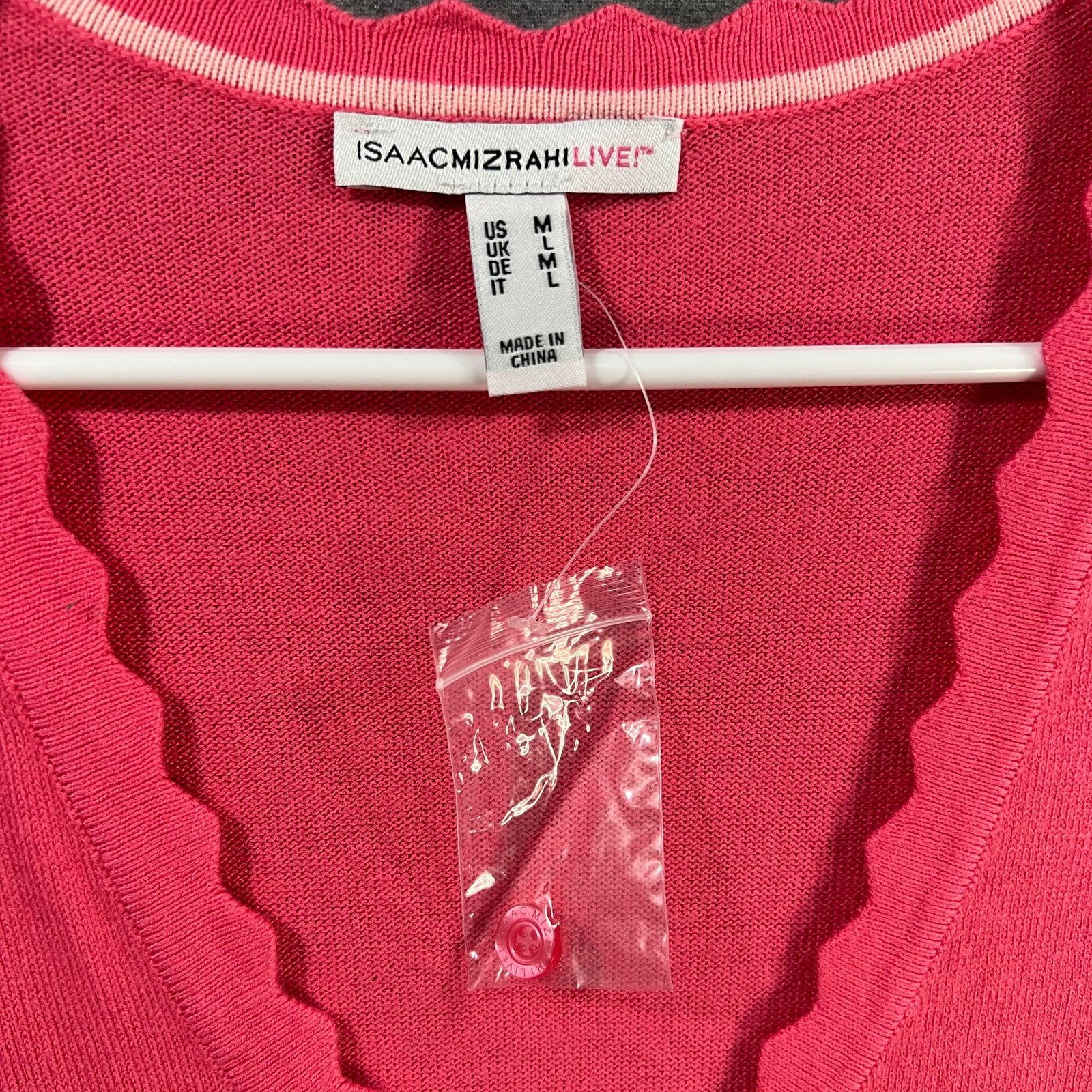 Isaac Mizrahi Isaac Mizrahi Live! 3/4 Sleeve Cardigan wit Size M / US 6-8 / IT 42-44 - 3 Thumbnail