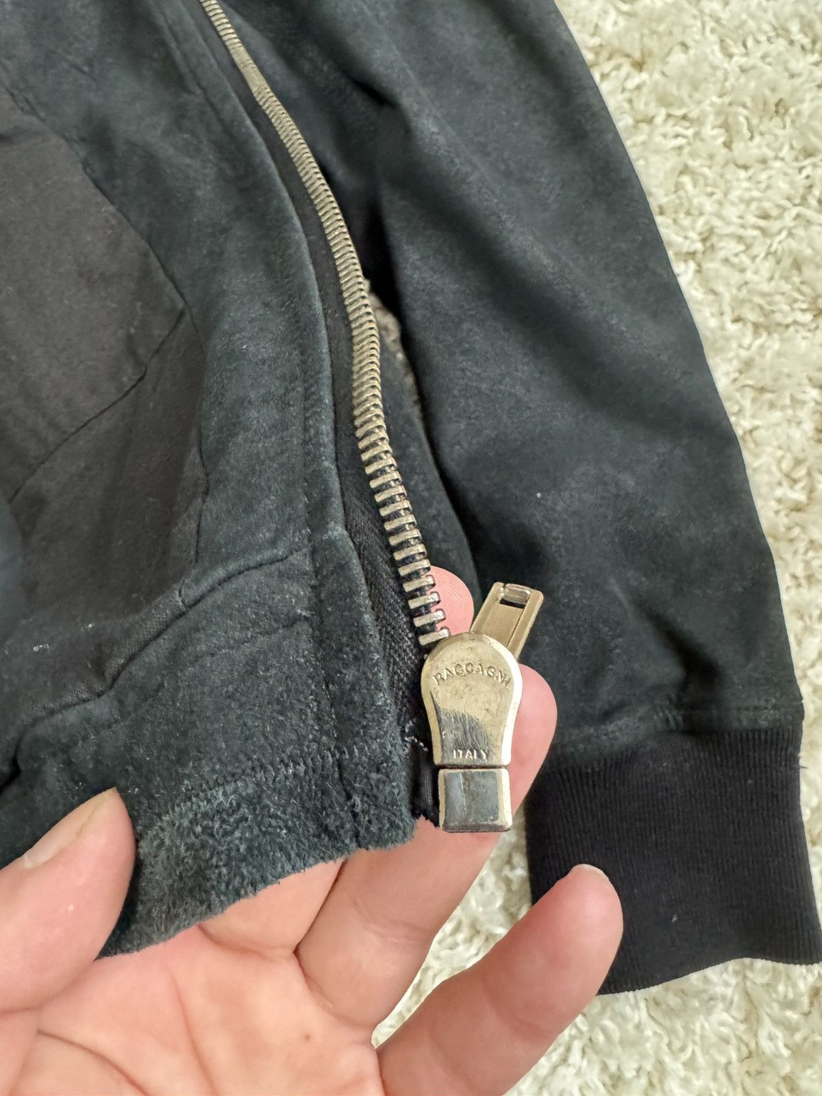Rick Owens SOLD Rick Owens Blistered Lamb Bullet Leather Jacket Size US L / EU 52-54 / 3 - 8 Thumbnail