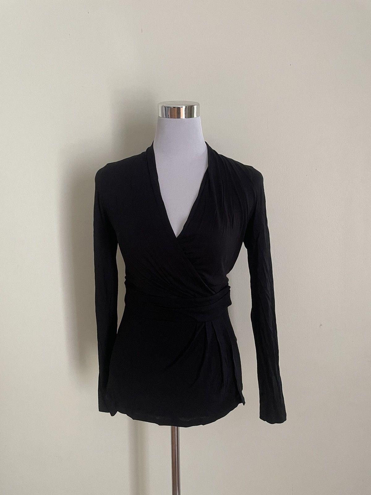 Allsaints Allsaints Black Nova Top Size S / US 4 / IT 40 - 1 Thumbnail
