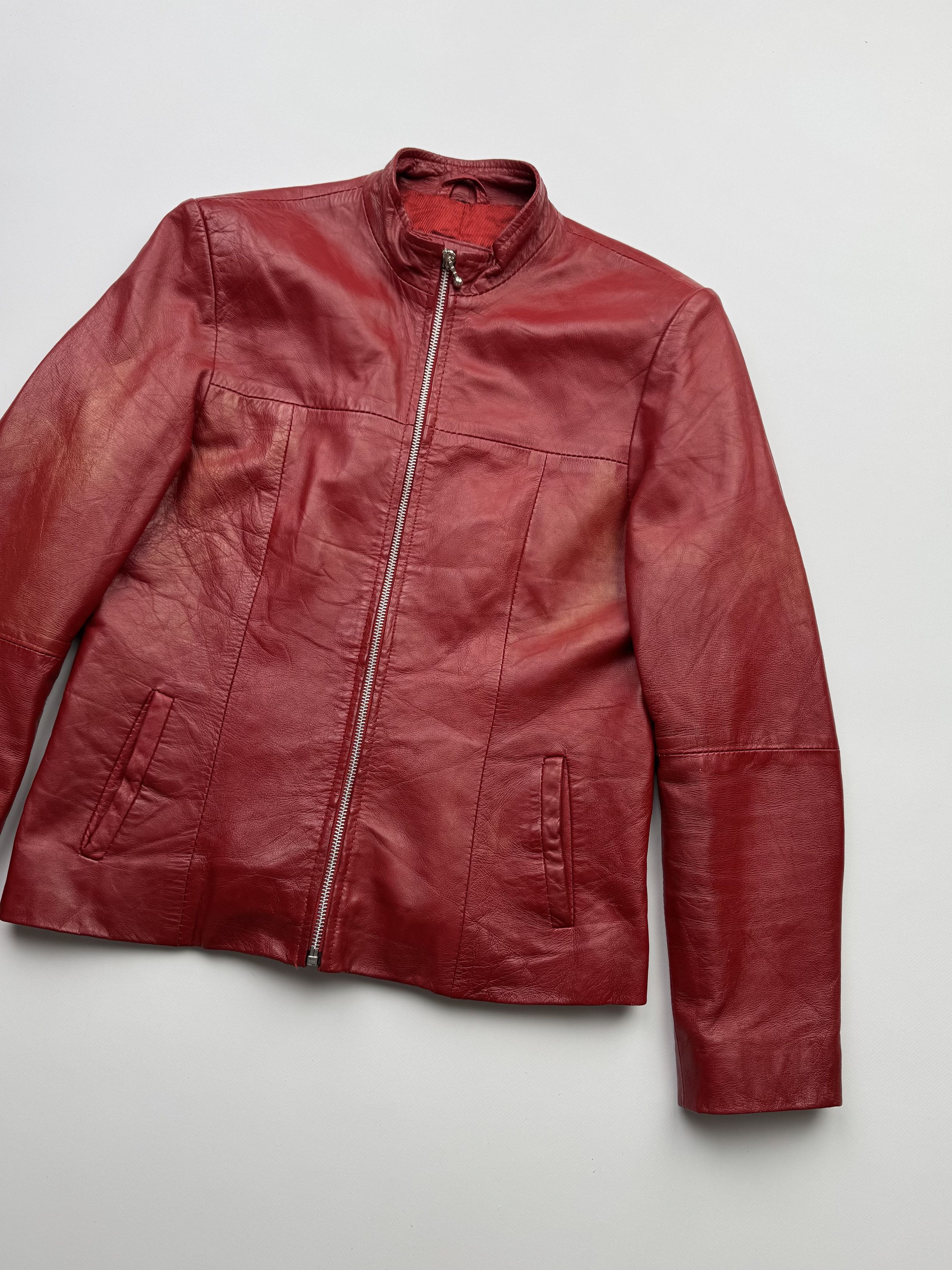 Vintage Vintage Leather Jacket B208(V301)E2 Size S / US 4 / IT 40 - 3 Thumbnail