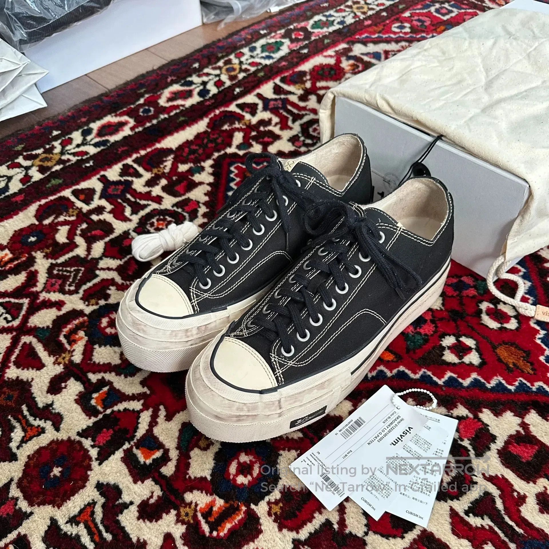 Visvim visvim 22aw skagway canvas shoes size 11. Size US 11 / EU 44 - 2 Thumbnail