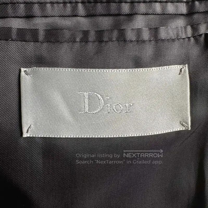 Dior Dior Wool Blend Striped Long Sleeve Coat . Size US S / EU 44-46 / 1 - 5 Thumbnail