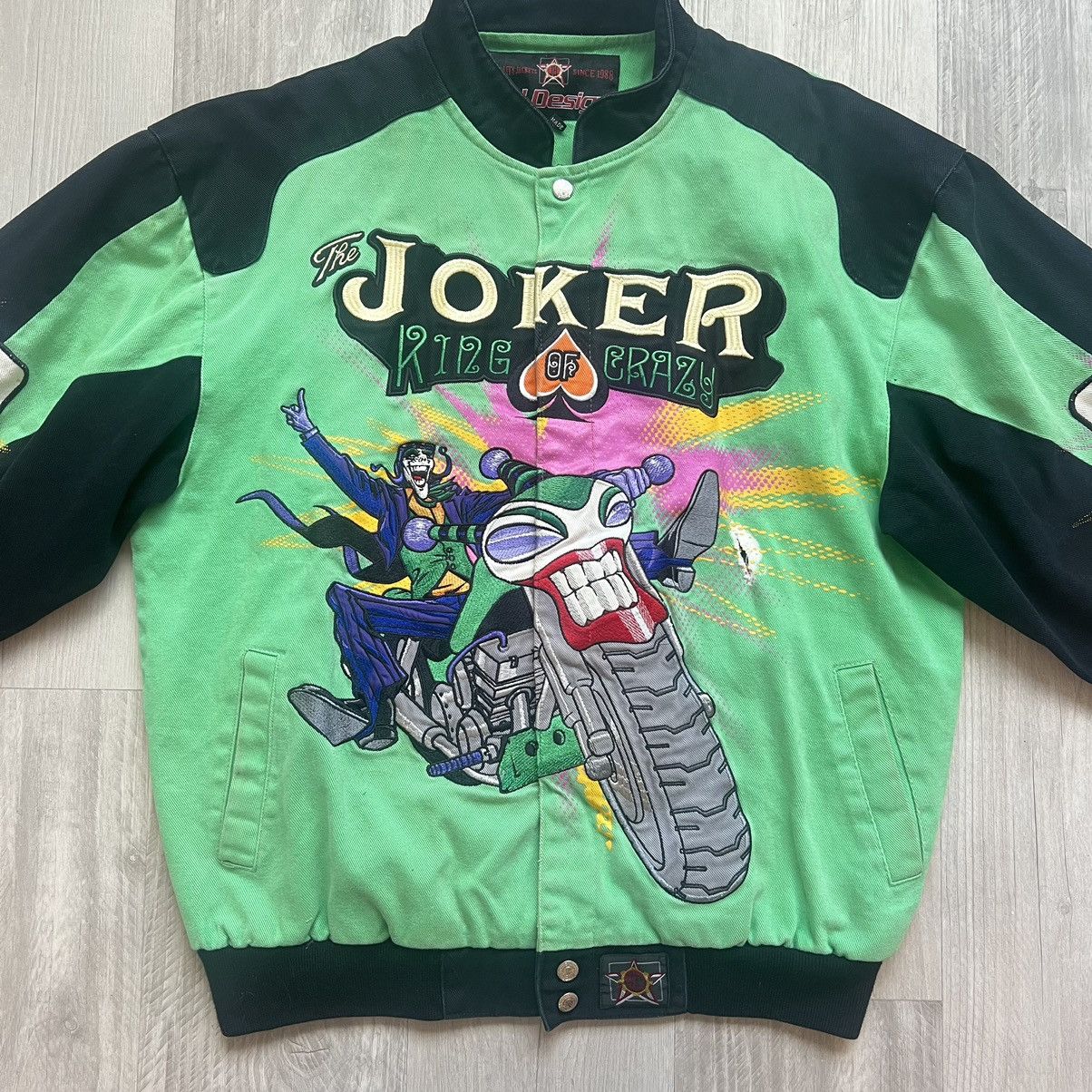 JH Design JOKER 🃏 JH Design Vintage Racing Jacket Size US M / EU 48-50 / 2 - 5 Thumbnail