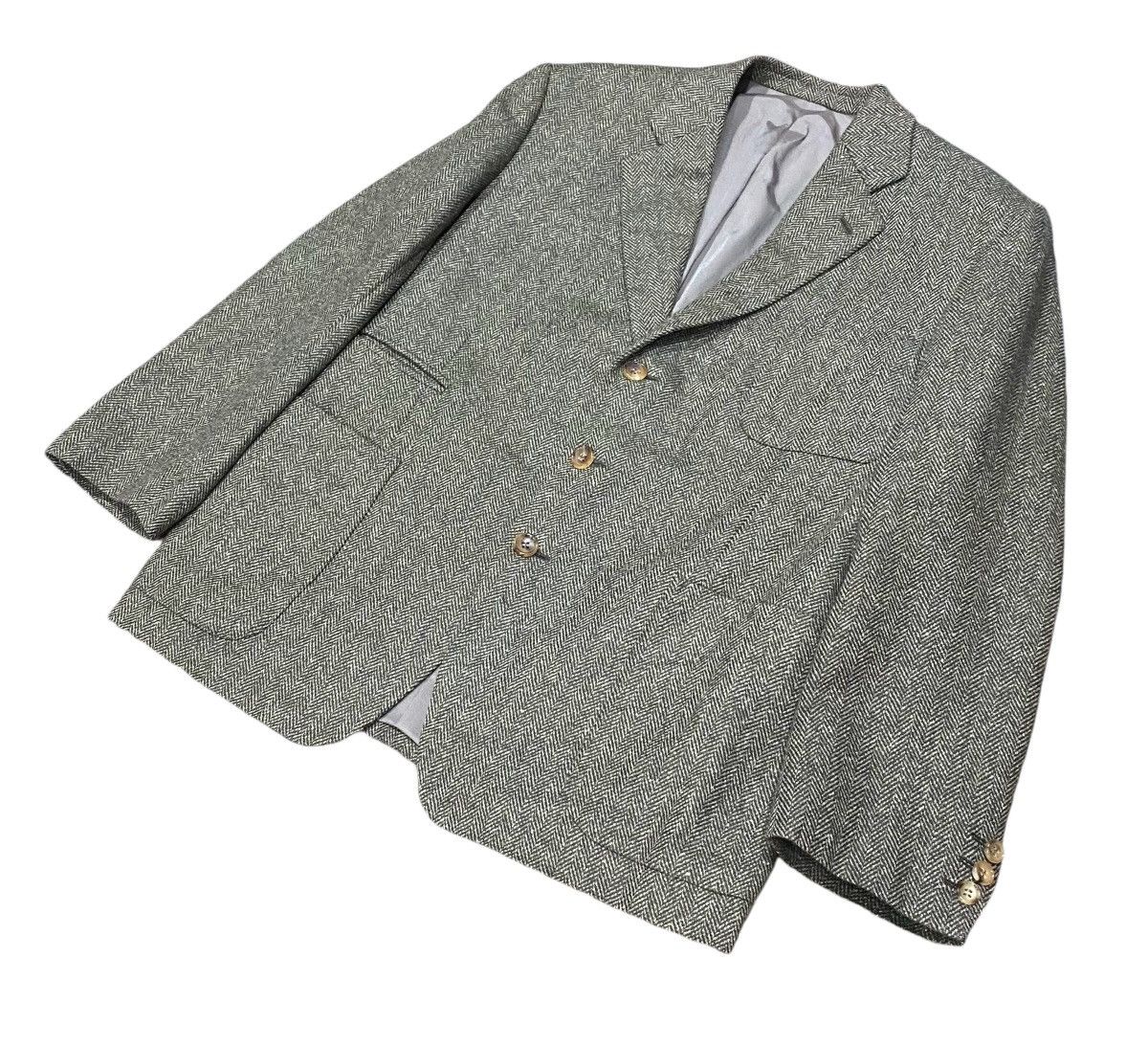 Designer × Ermenegildo Zegna Vintage ERMENEGILDO ZEGNA Cashmeer Blazer Size 42R - 5 Thumbnail